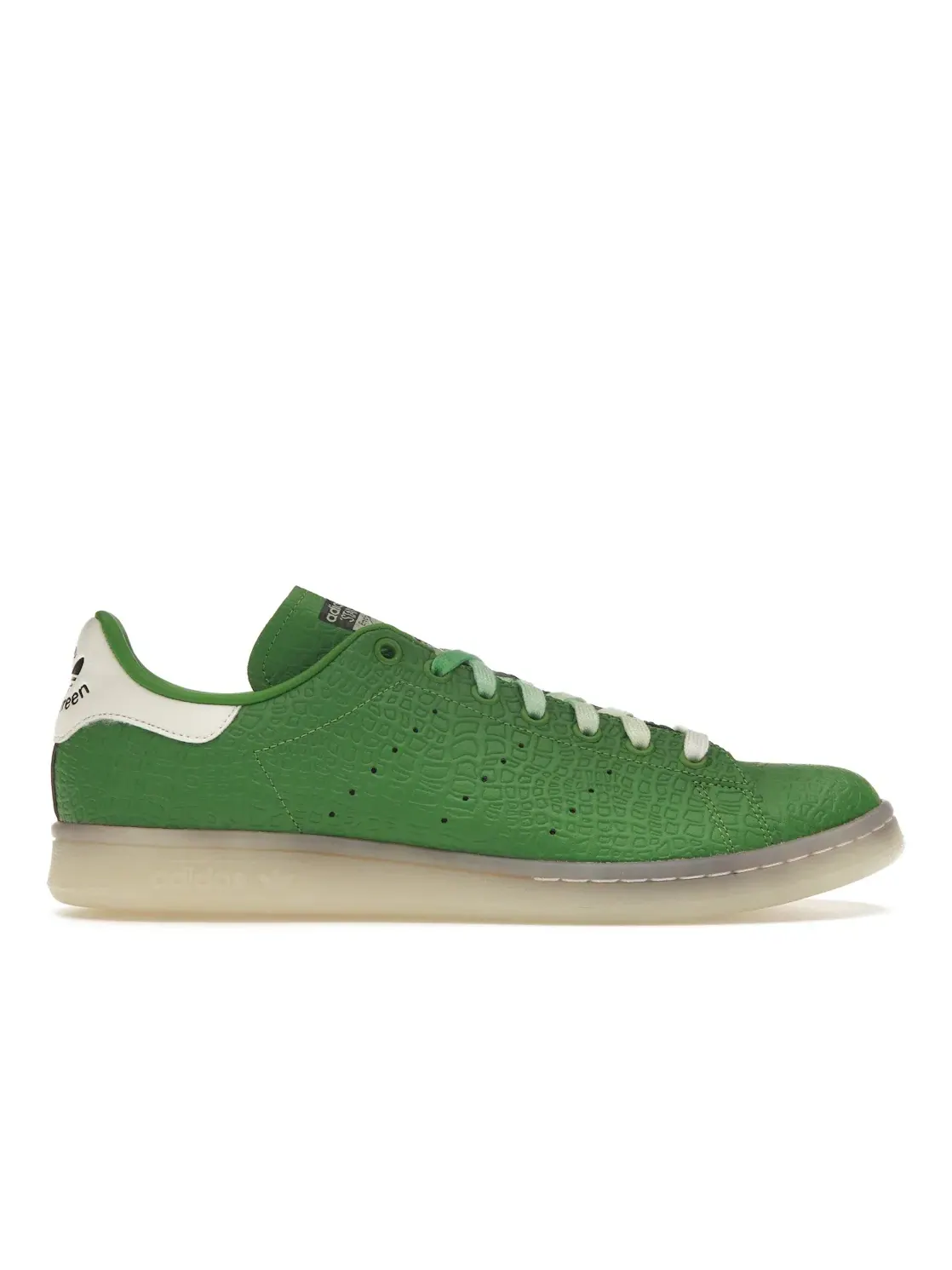 Мужские кроссовки с принтом Stan Smith Adidas — изображение 1 из 4, белый//черный