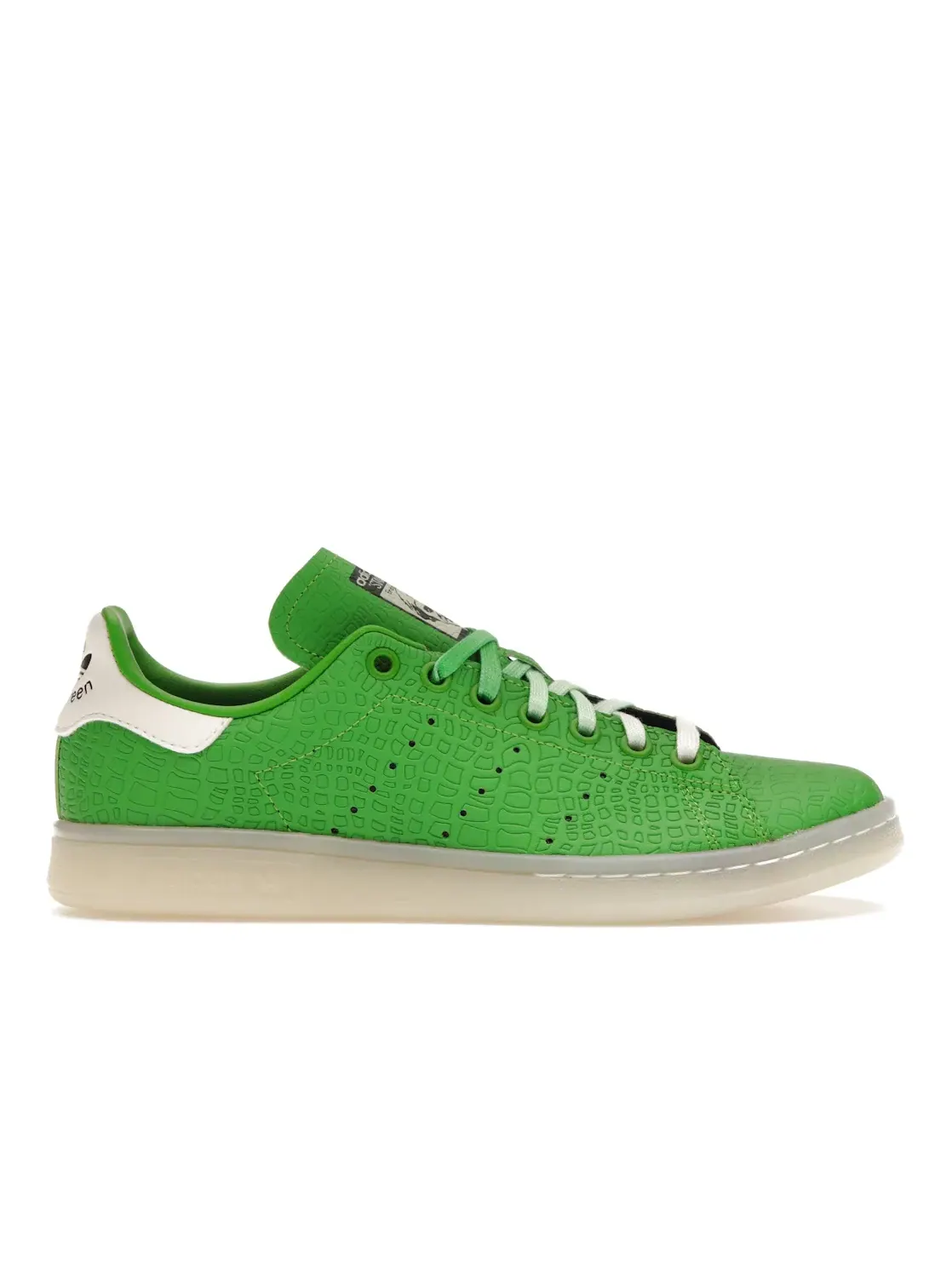 Детские кроссовки с принтом Rex the Dinosaur Adidas Stan Smith — изображение 1 из 4, белый//черный