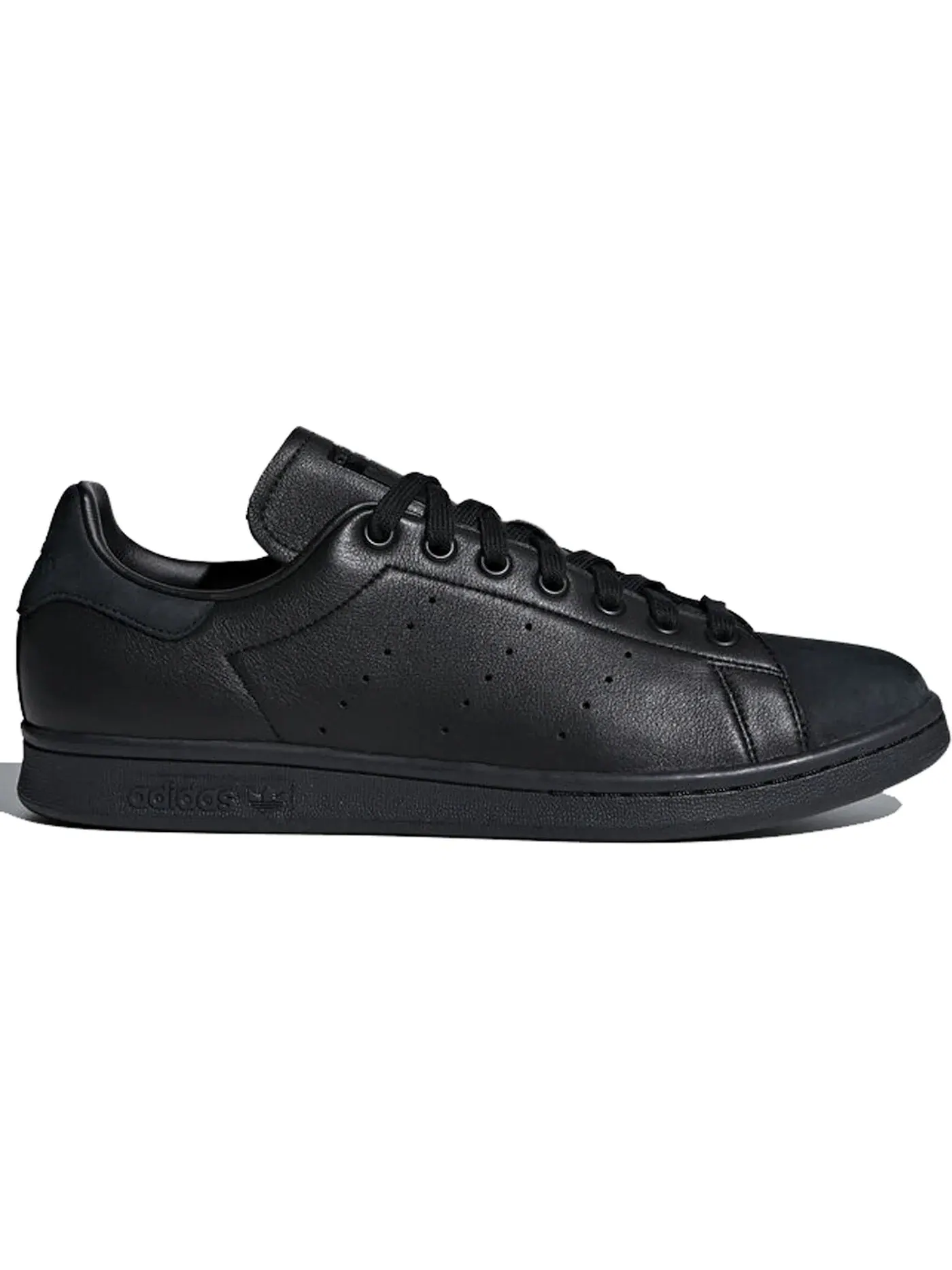 Мужские кроссовки lifestyle с замшевым носком Adidas Stan Smith — изображение 1 из 1, черный