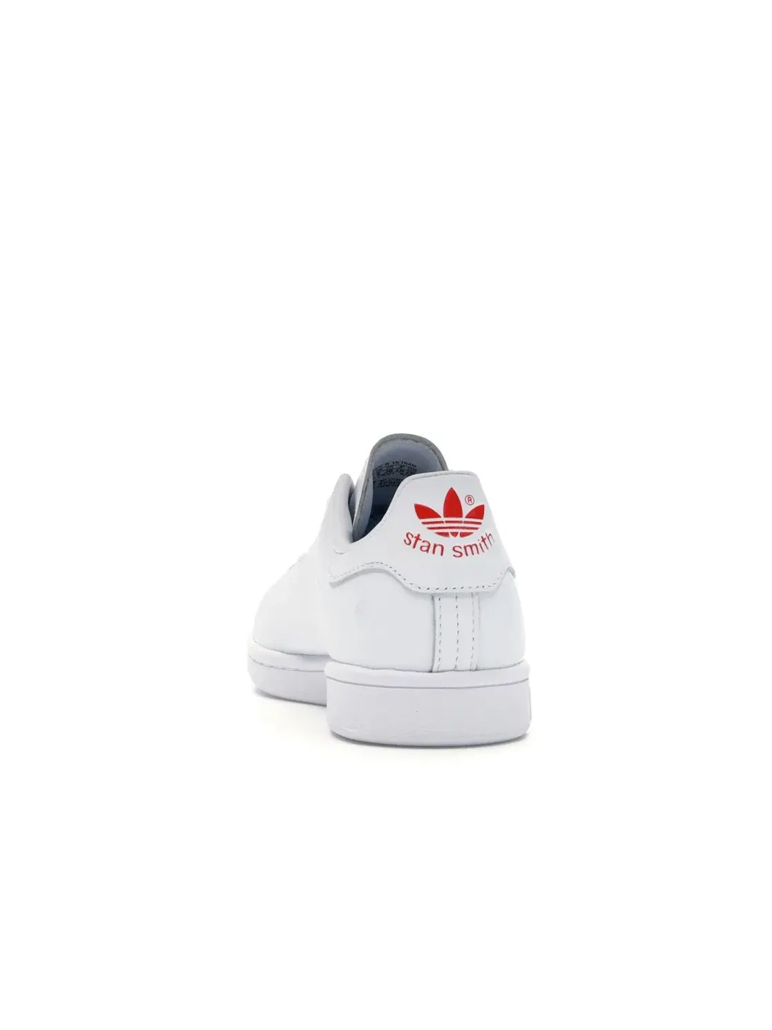 Женские кроссовки Lifestyle с принтом Adidas Stan Smith — изображение 4 из 4, белый/красный/белый