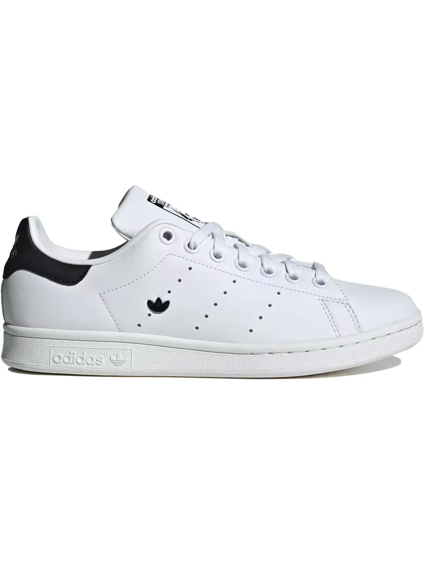 Женские кроссовки с принтом Adidas Stan Smith Adidas — изображение 1 из 1, белый черный черный
