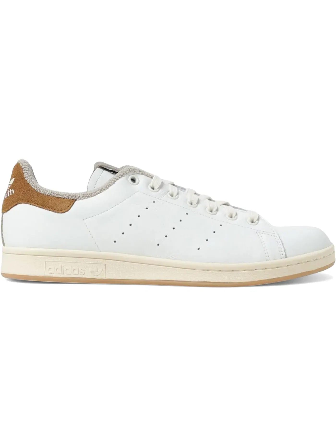Мужские кроссовки с натуральной кожей Adidas Stan Smith Adidas — изображение 1 из 1, белый//кремовый белый