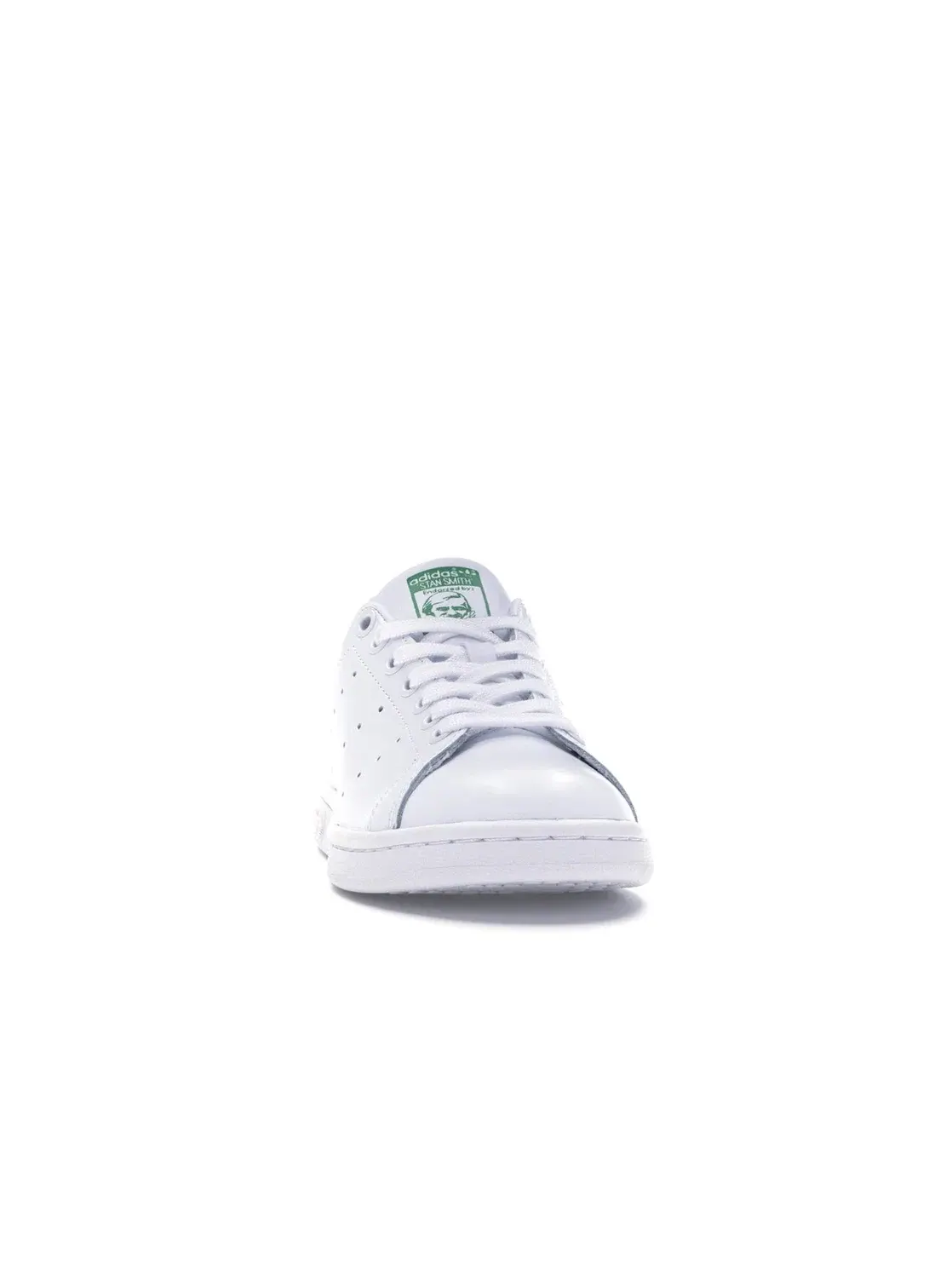 Женские кроссовки с перфорированным дизайном Adidas Stan Smith — изображение 2 из 4, белый/белый