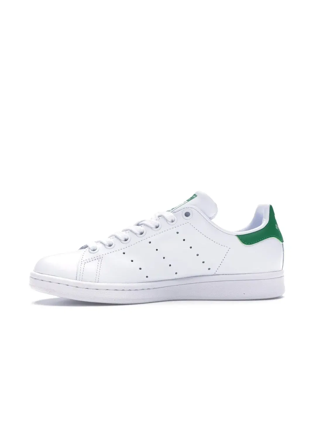 Женские кроссовки с перфорированным дизайном Adidas Stan Smith — изображение 3 из 4, белый/белый