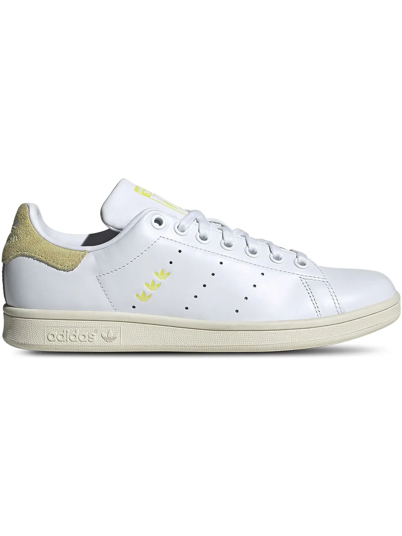 Женские кроссовки Lifestyle Adidas Stan Smith — изображение 1 из 1, белый/желтый/белый