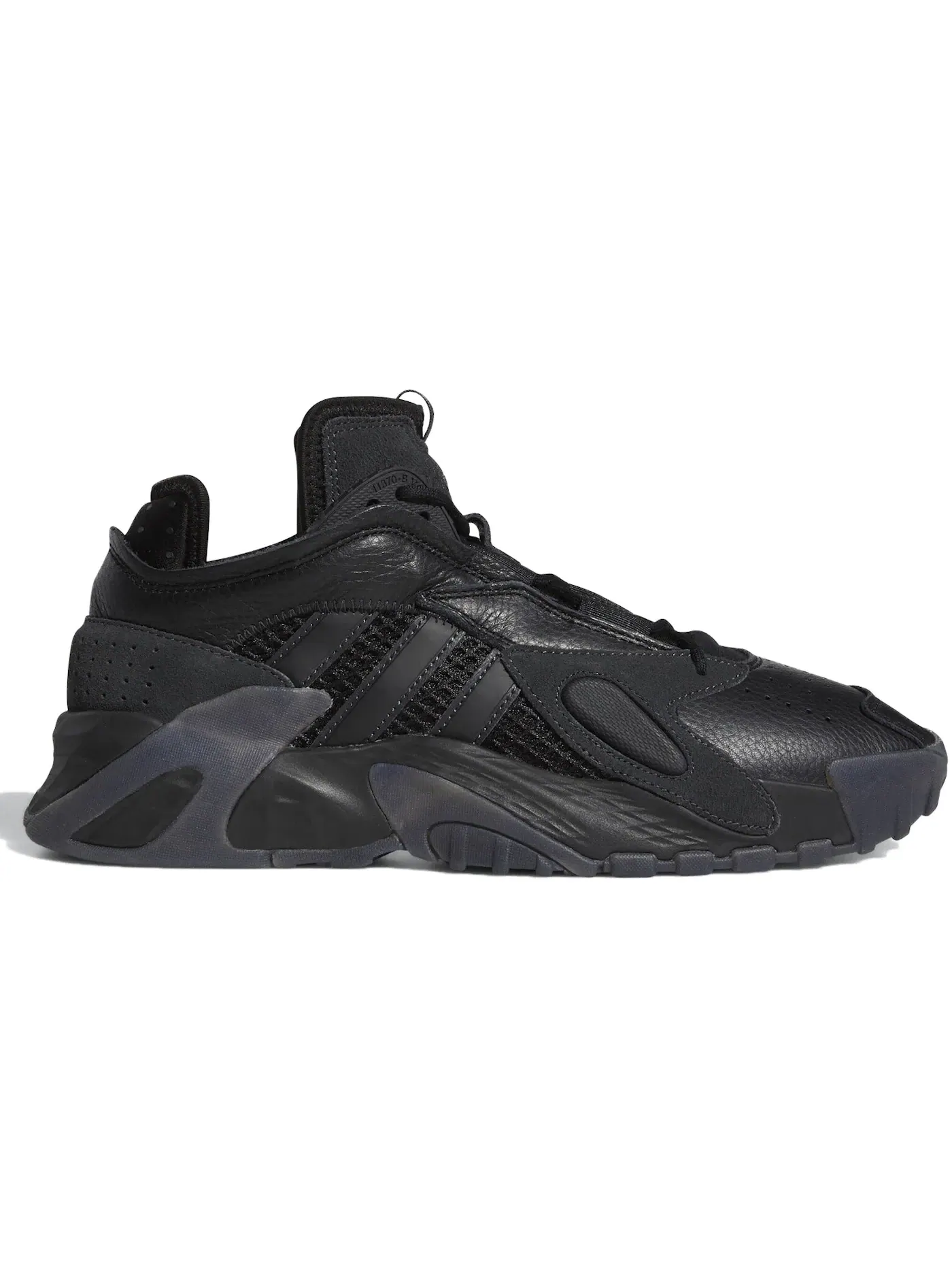 Мужские кроссовки Lifestyle с принтом Adidas Streetball Adidas — изображение 1 из 1, черный//серый