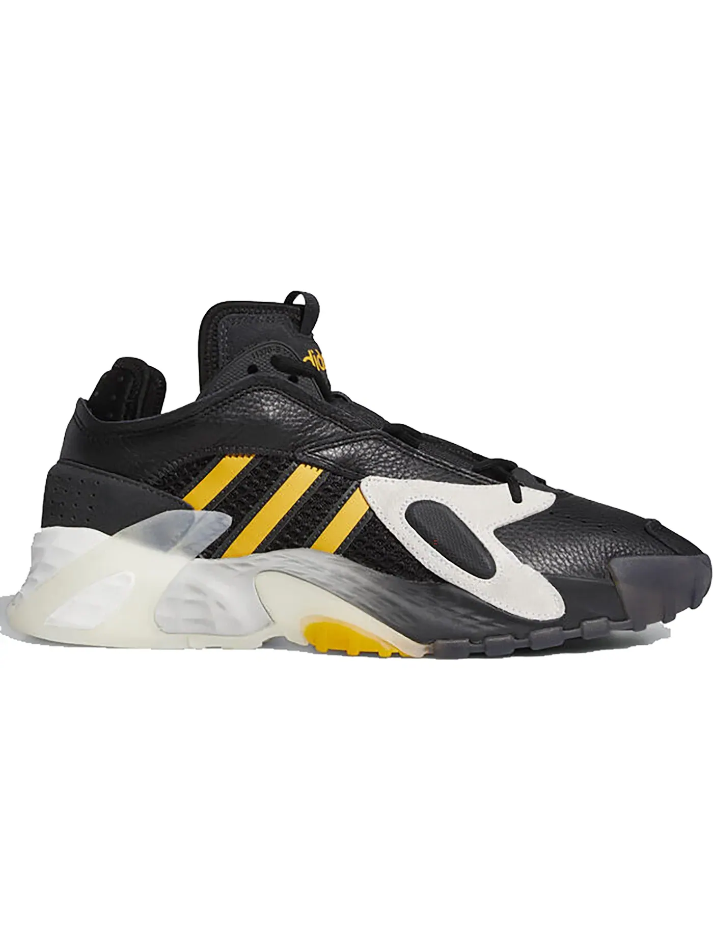 Мужские кроссовки Lifestyle Adidas Streetball — изображение 1 из 1, черный//золотистый