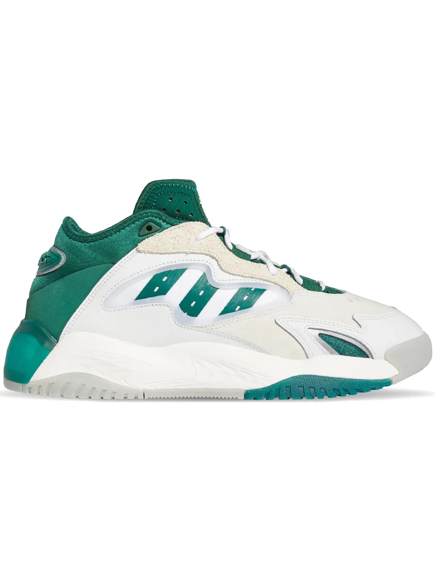 Мужские кроссовки Lifestyle Adidas Streetball II — изображение 1 из 1, белый/темный зеленый