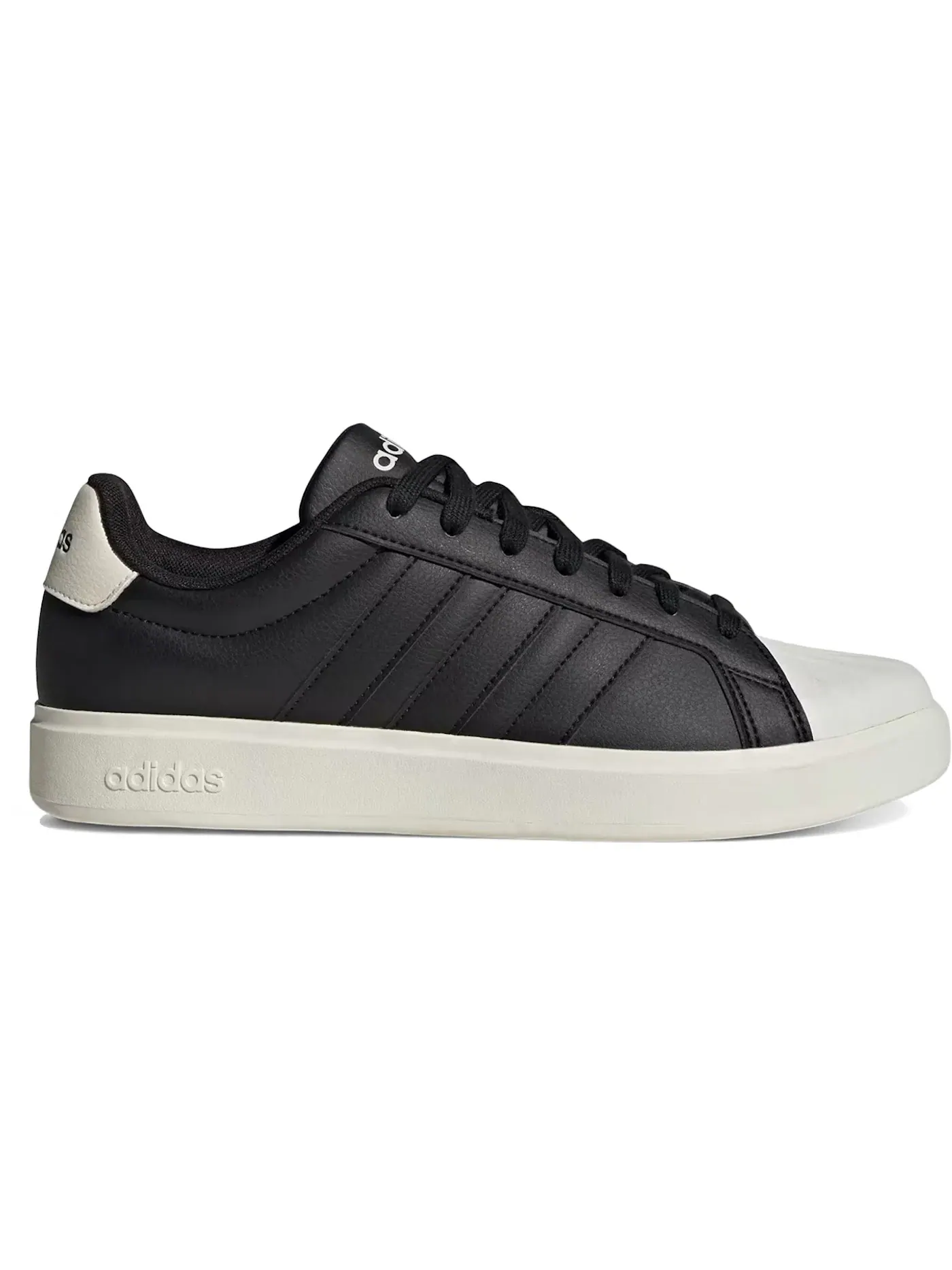 Мужские кроссовки lifestyle Adidas Streettalk — изображение 1 из 1, черный/черный/белый