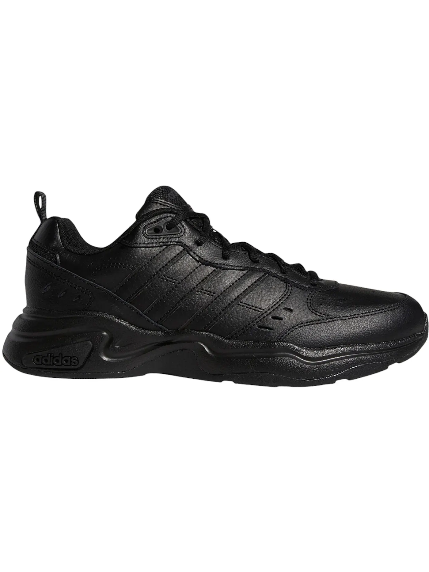 Мужские кроссовки Lifestyle Adidas Strutter — изображение 1 из 1, черный/черный/серый
