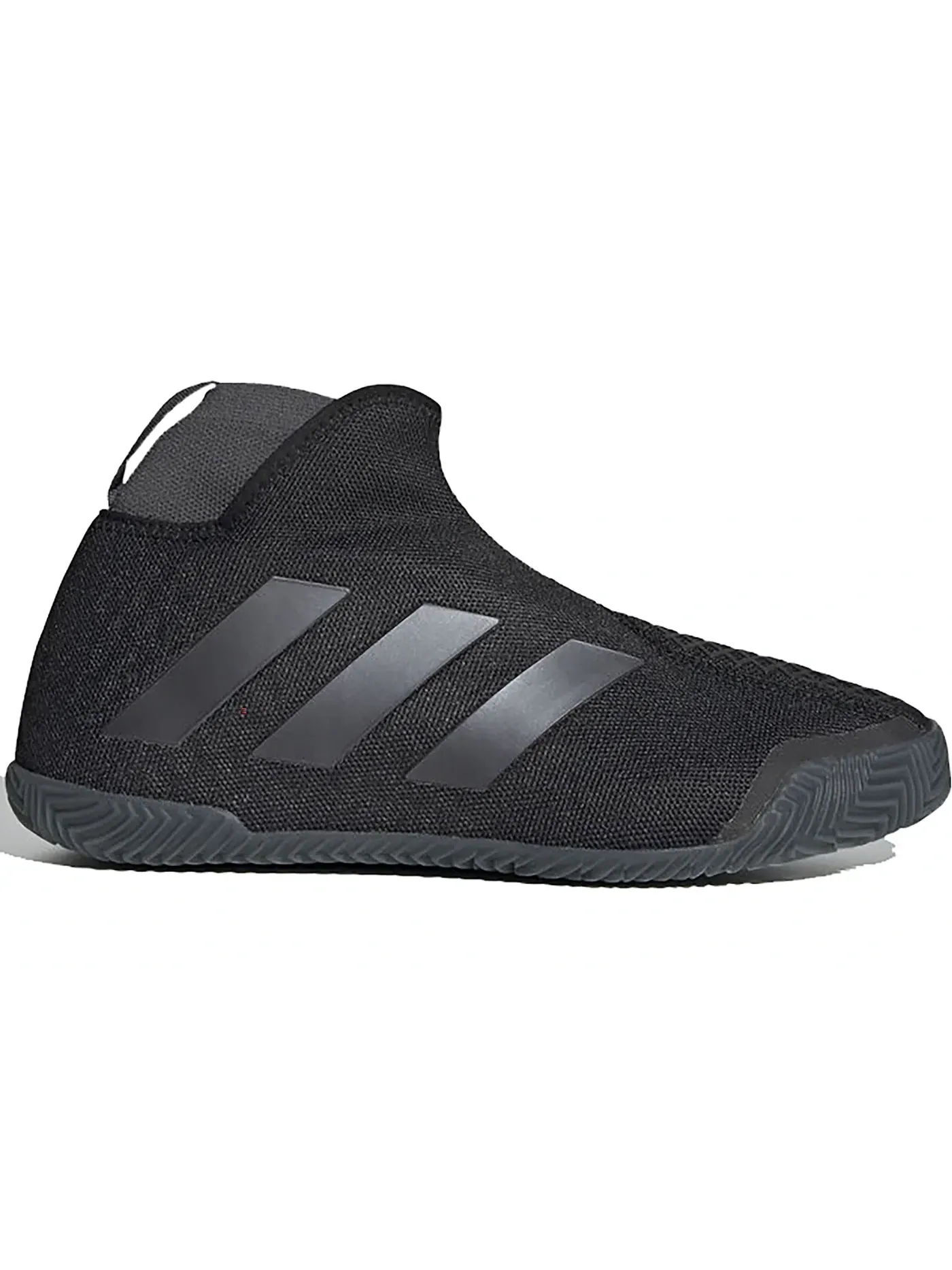 Женские кроссовки для корта без шнуровки Adidas Stycon — изображение 1 из 1, черный металлик серый