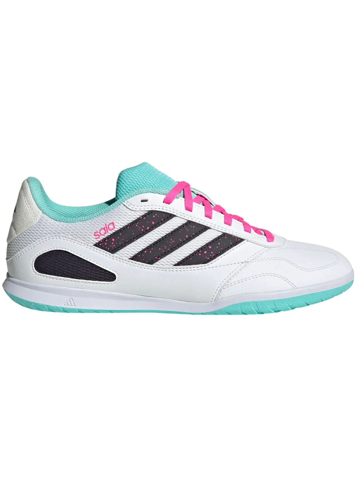 Мужские кроссовки для футзала Super Sala Competition 3 Adidas — изображение 1 из 1, белый черный голубой