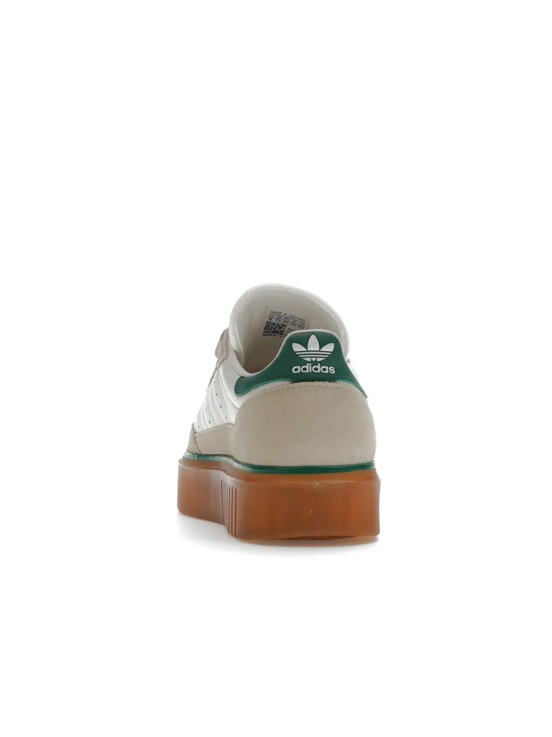 Женские кроссовки на платформе с тремя липучками Adidas Super Sleek 3 Strap — изображение 4 из 4, белый/белый