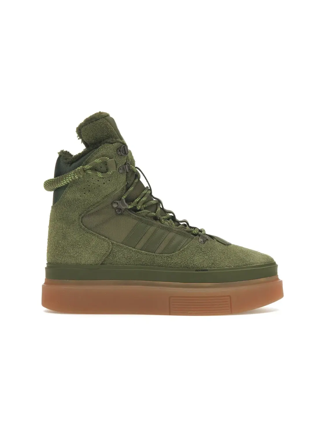 Женские кроссовки Lifestyle Adidas Super Sleek Boot — изображение 1 из 4, оливковый/зеленый