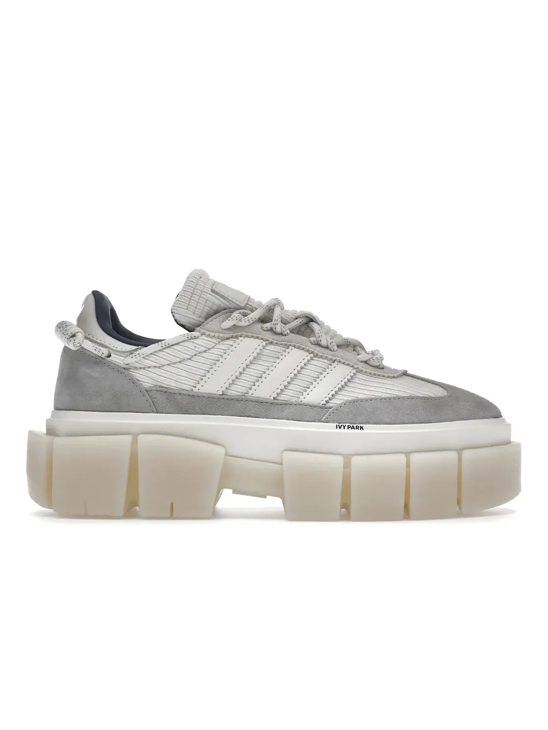 Женские кроссовки lifestyle с массивной подошвой Adidas Super Sleek Chunky — изображение 1 из 4, серый/белый/серый