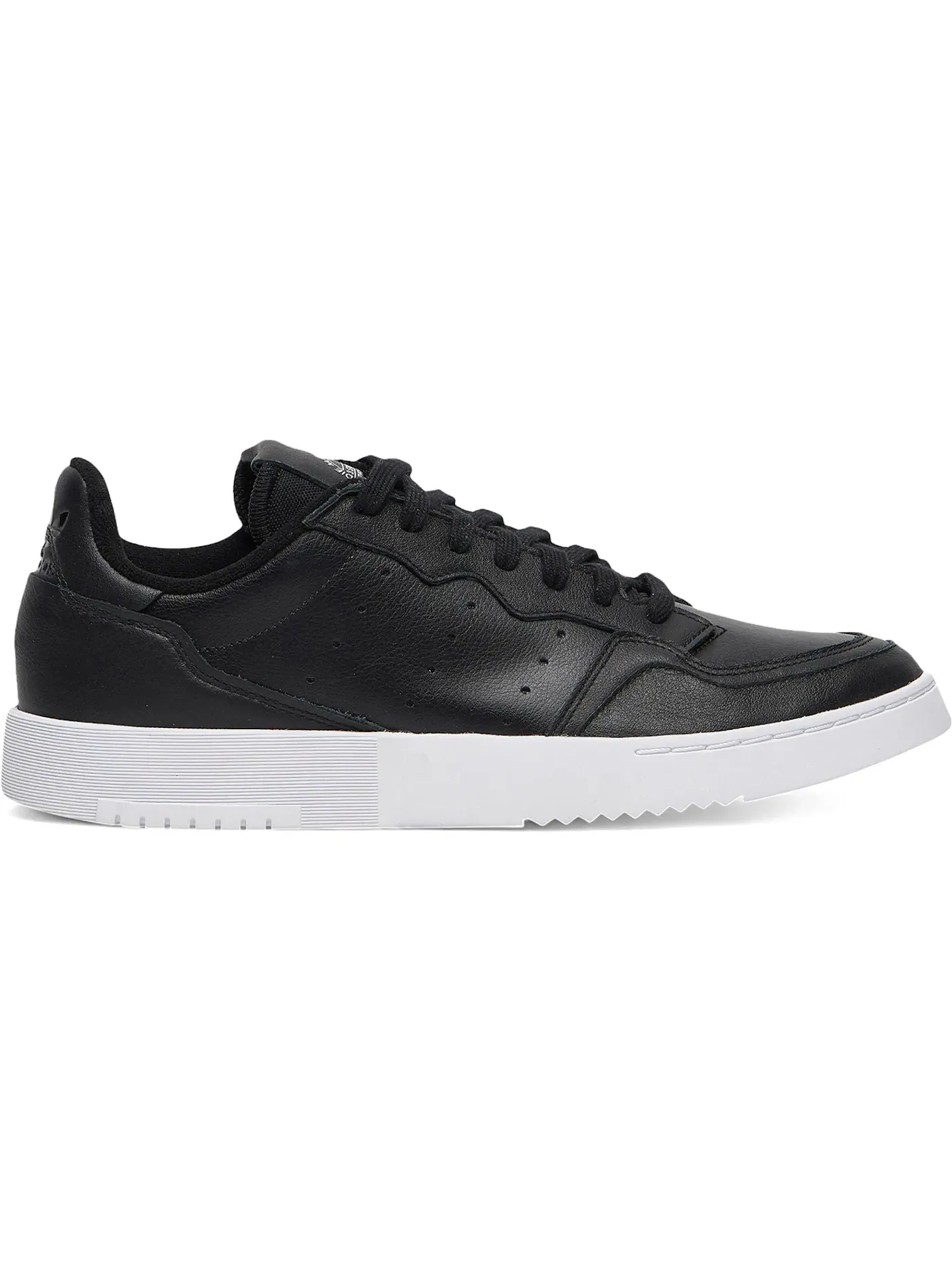 Мужские кроссовки Lifestyle Adidas Supercourt — изображение 1 из 1, черный/черный/белый
