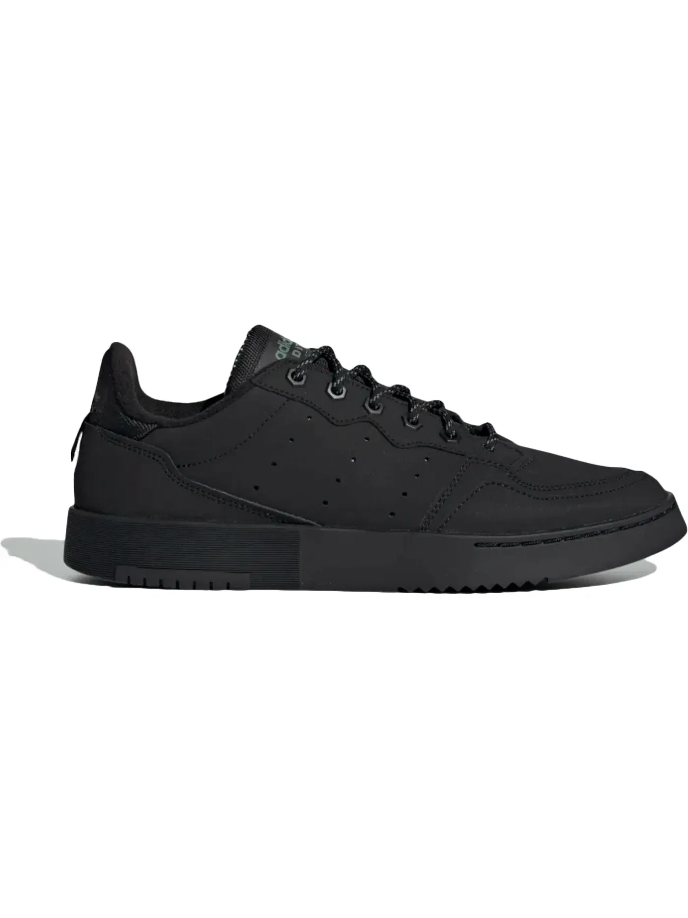 Мужские кроссовки Lifestyle Adidas Supercourt — изображение 1 из 1, черный/черный/зеленый