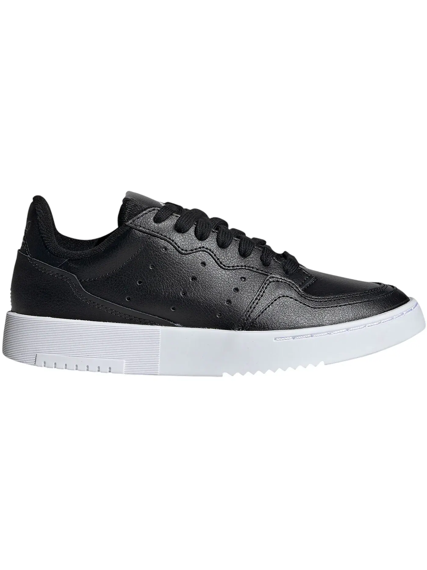 Детские кроссовки Lifestyle Adidas Supercourt — изображение 1 из 1, черный/черный/белый