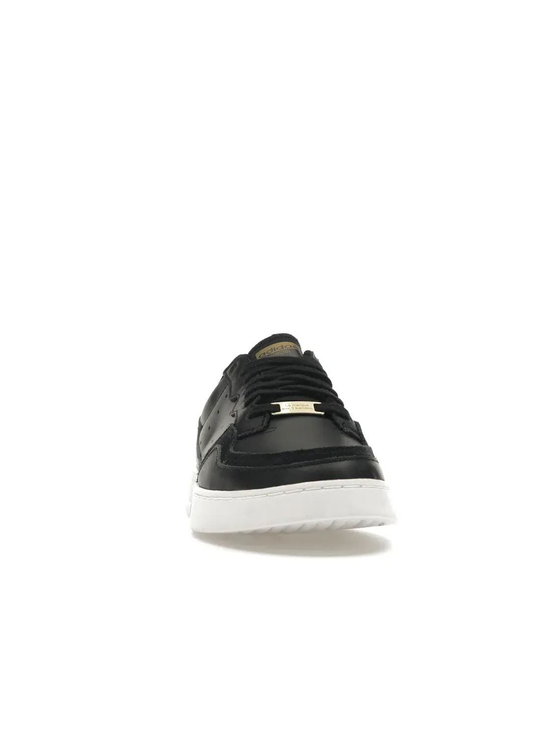 Мужские кроссовки lifestyle Adidas Supercourt — изображение 2 из 4, черный/черный/белый