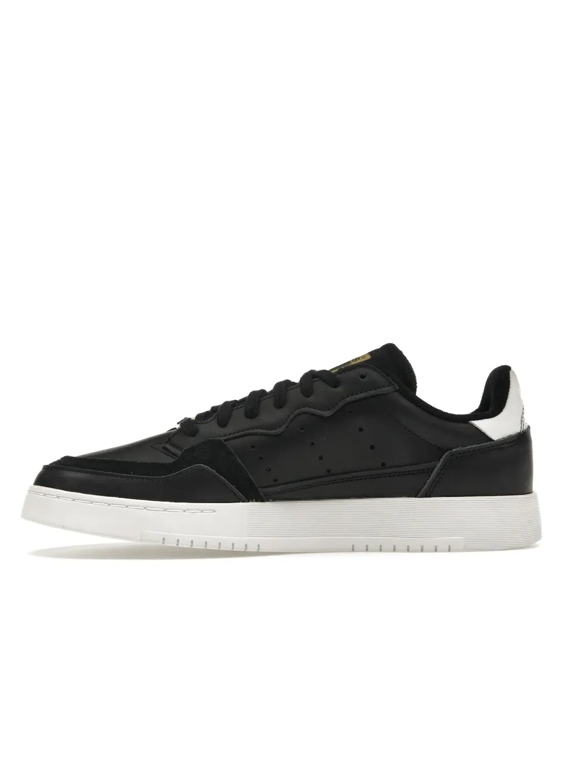 Мужские кроссовки lifestyle Adidas Supercourt — изображение 3 из 4, черный/черный/белый