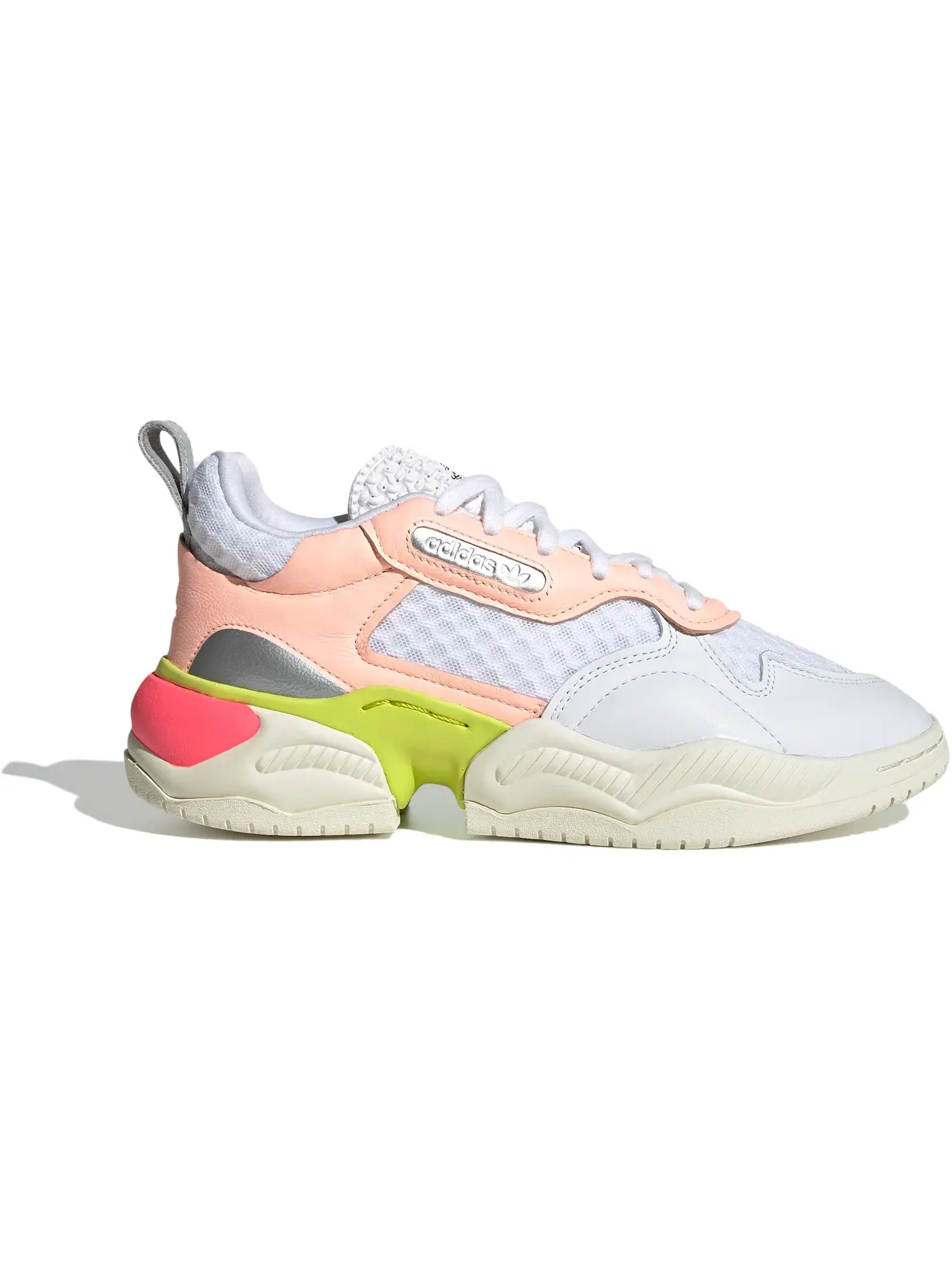 Женские кроссовки Lifestyle Adidas Supercourt RX — изображение 1 из 1, белый/белый/красный