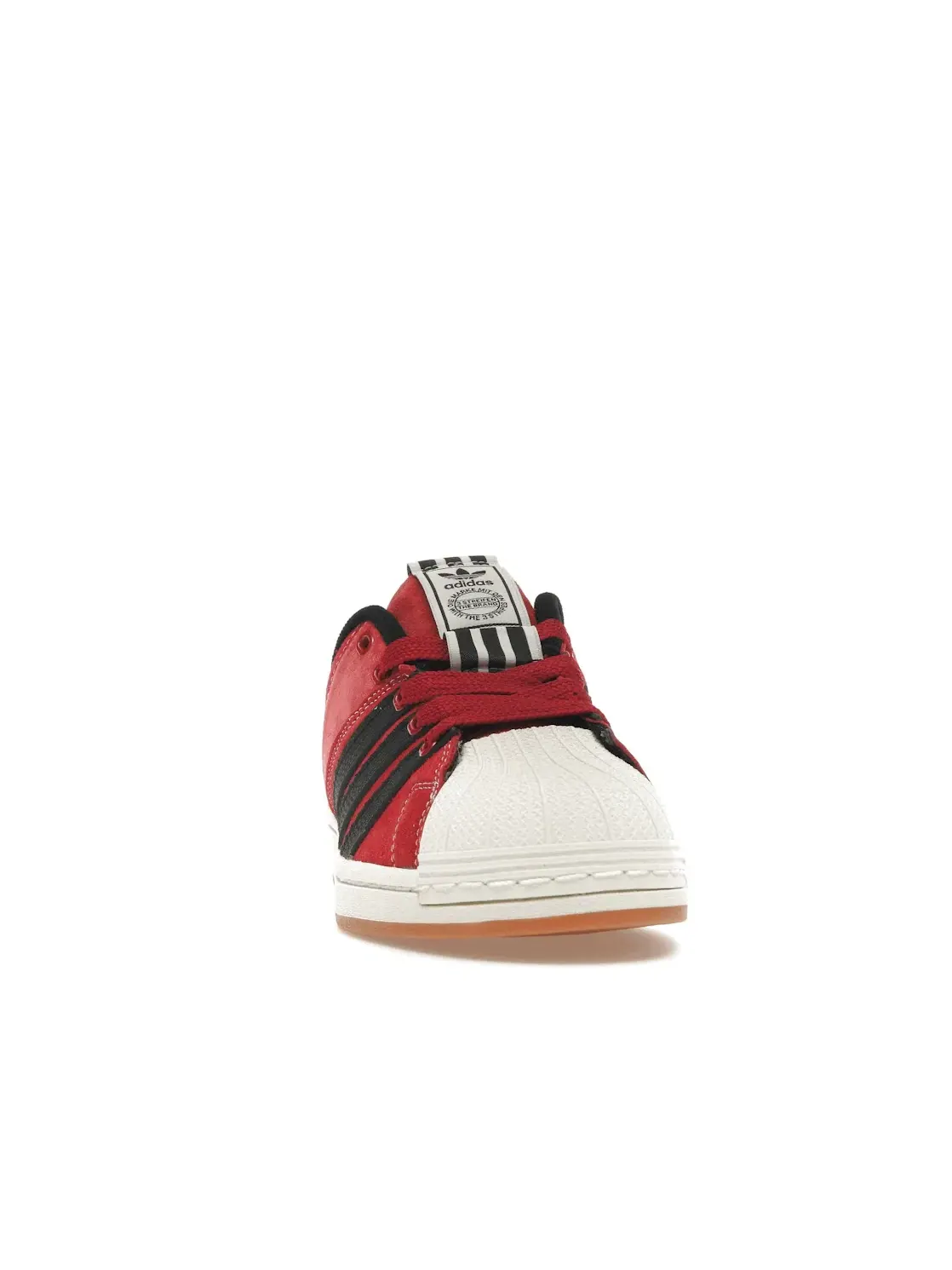 Мужские кроссовки Lifestyle Supermodified Adidas — изображение 2 из 4, красный/черный/белый