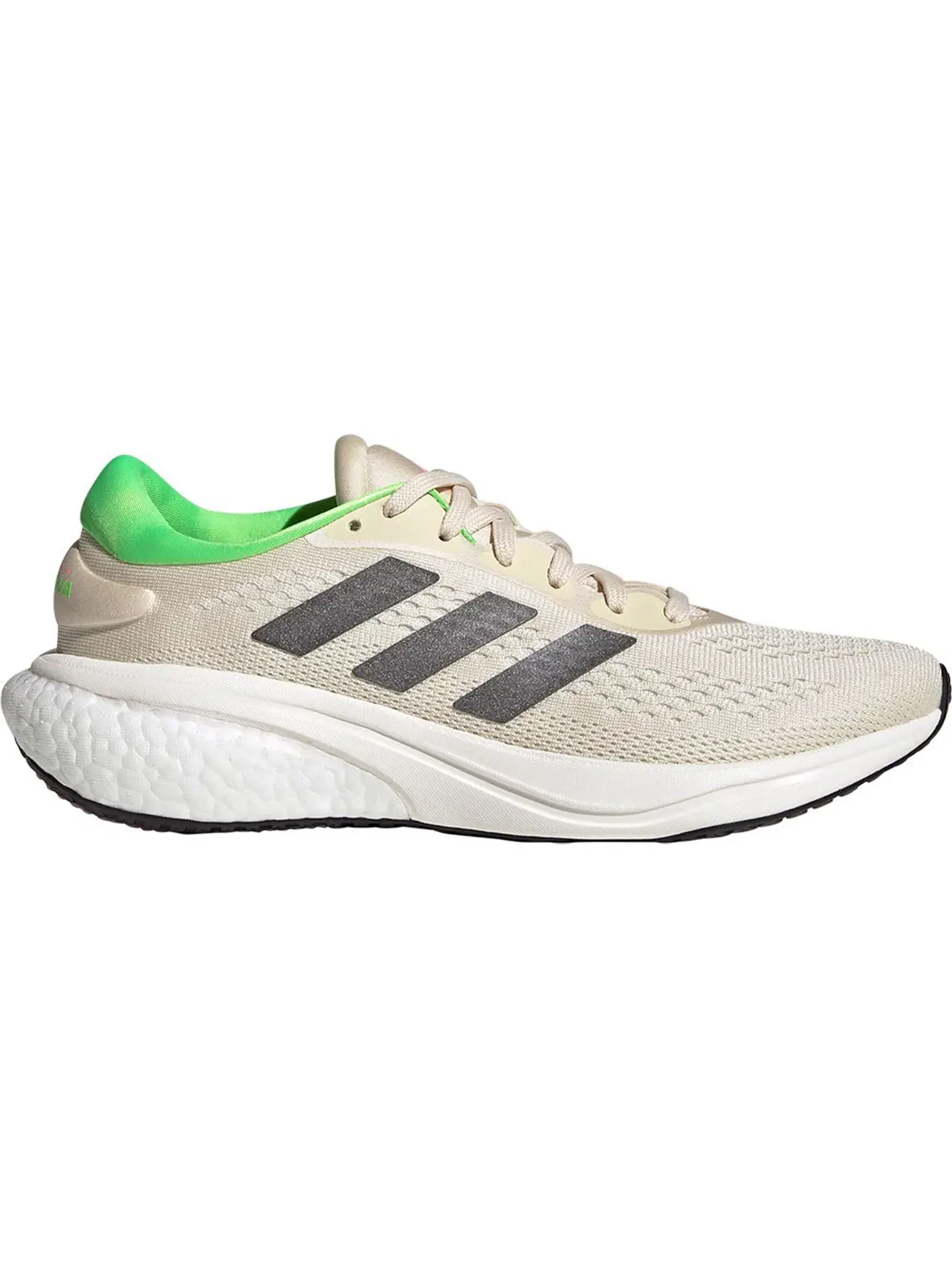 Женские кроссовки с амортизацией Adidas Supernova 2 — изображение 1 из 1, металлик/зеленый