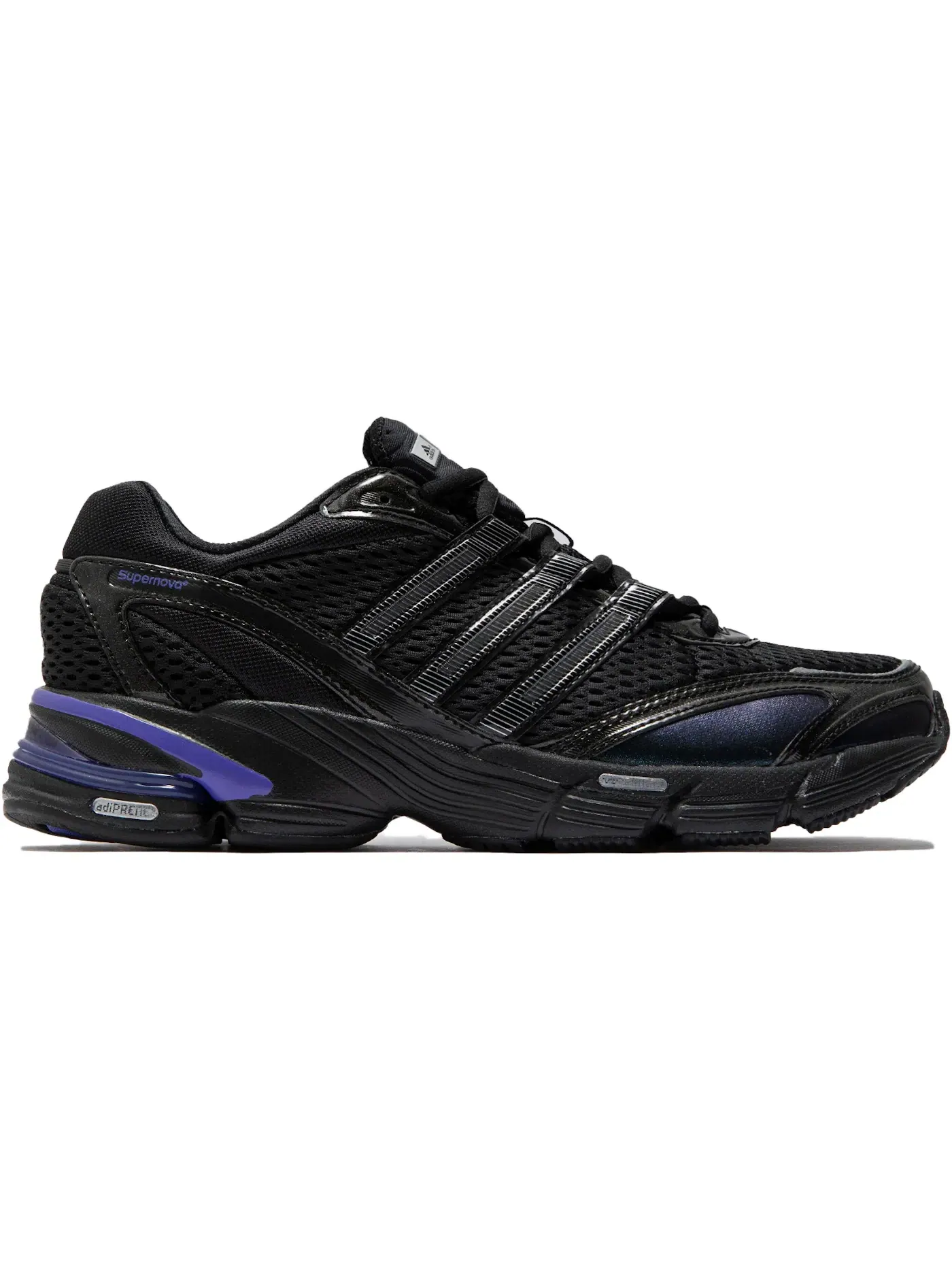Женские кроссовки для бега с амортизацией Adidas Supernova Cushion 7 — изображение 1 из 1, фиолетовый/черный