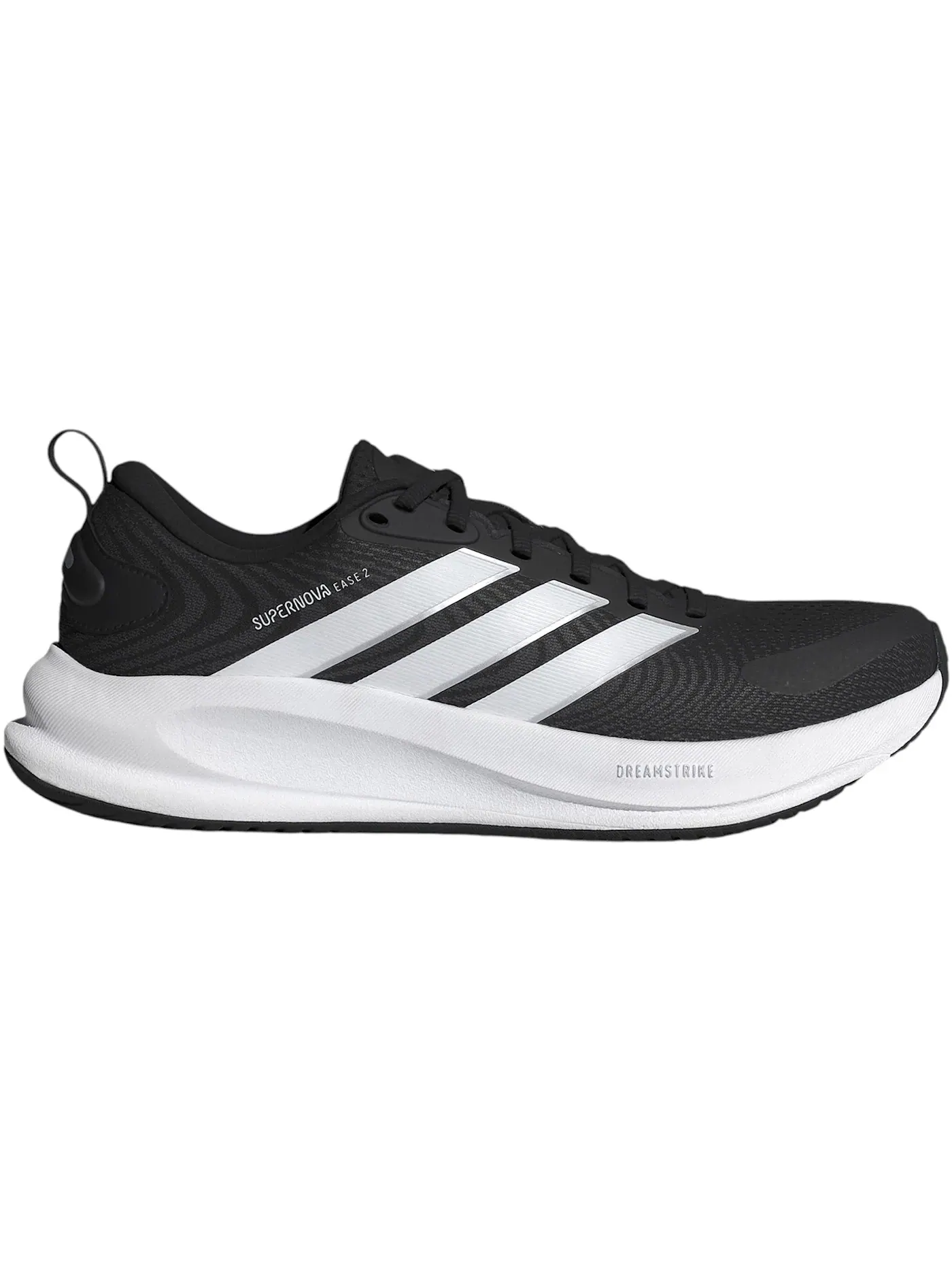 Мужские кроссовки с амортизацией Adidas Supernova Ease 2 — изображение 1 из 1, черный белый