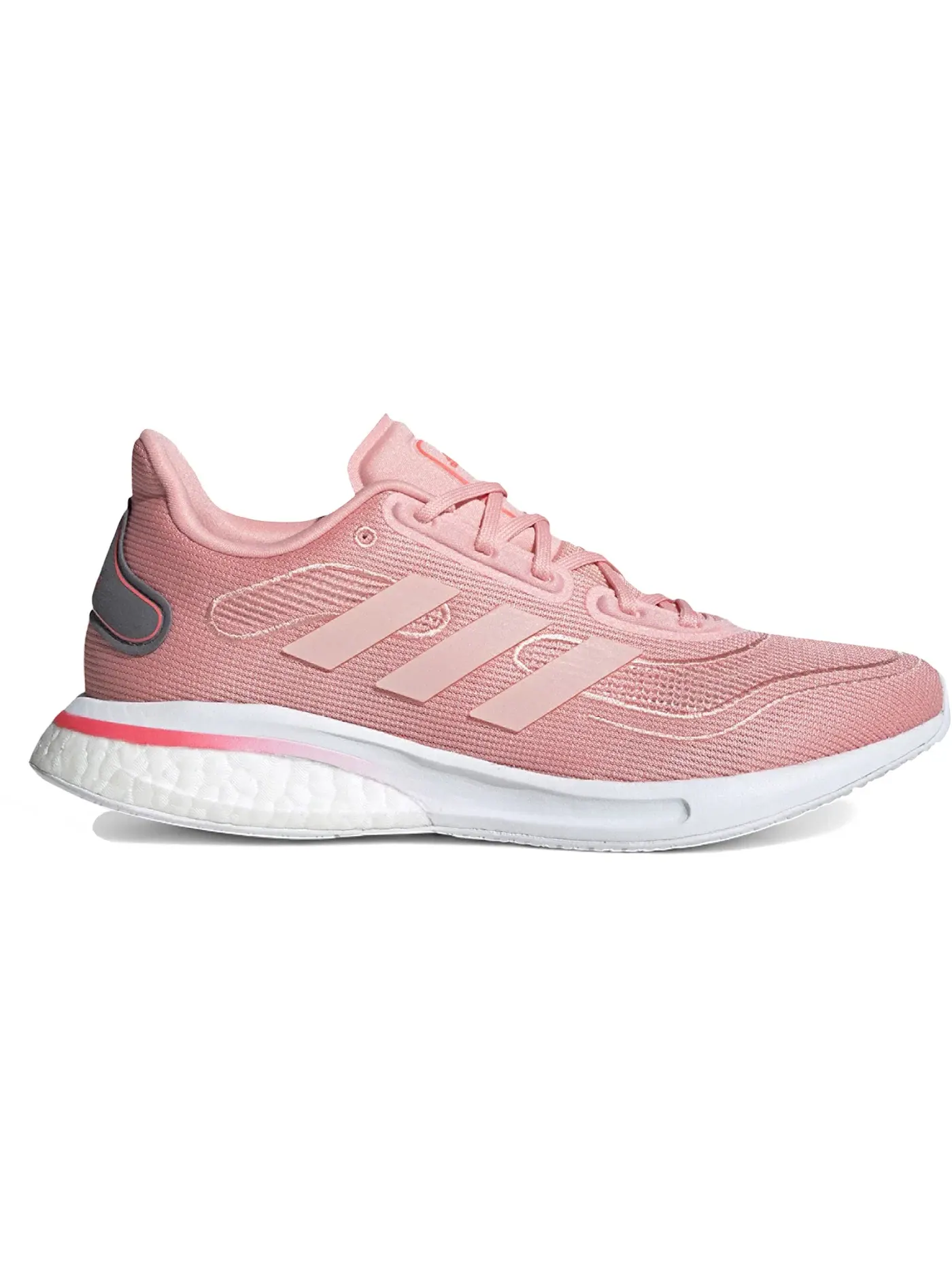 Женские кроссовки для бега Adidas Supernova — изображение 1 из 1, розовый/розовый/розовый