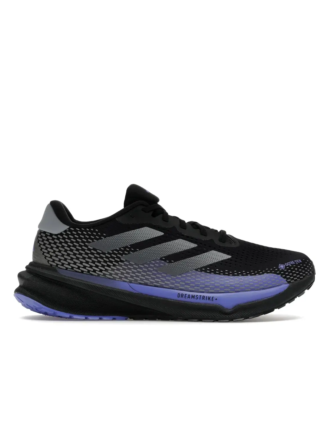 Мужские кроссовки для бега с мембраной Gore-Tex Adidas Supernova Gore-Tex — изображение 1 из 4, черный серый синий