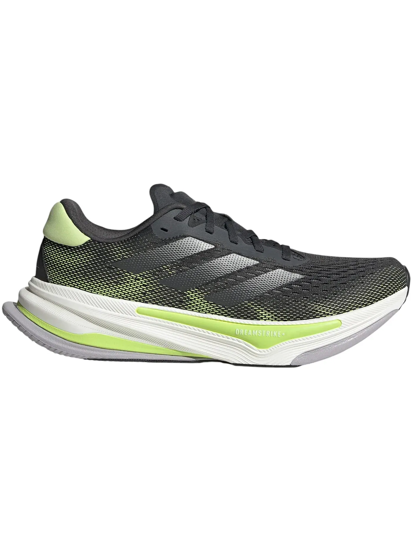 Мужские кроссовки для бега Adidas Supernova Prima, Carbon/Iron Metallic/Pulse Lime — изображение 1 из 1