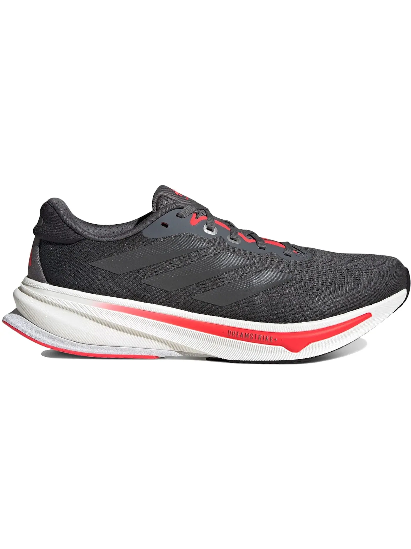 Мужские кроссовки с амортизацией Adidas Supernova Rise 2 — изображение 1 из 1, серый/металлик/красный