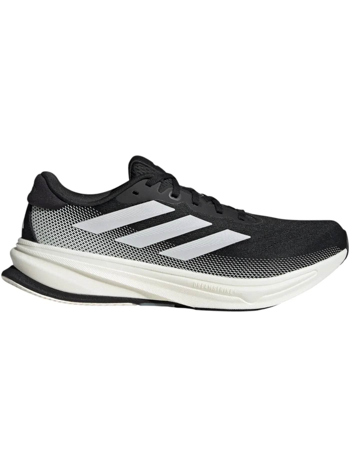 Мужские кроссовки Lifestyle с технологией Supernova Rise 2 Wide Adidas — изображение 1 из 1, черный//белый
