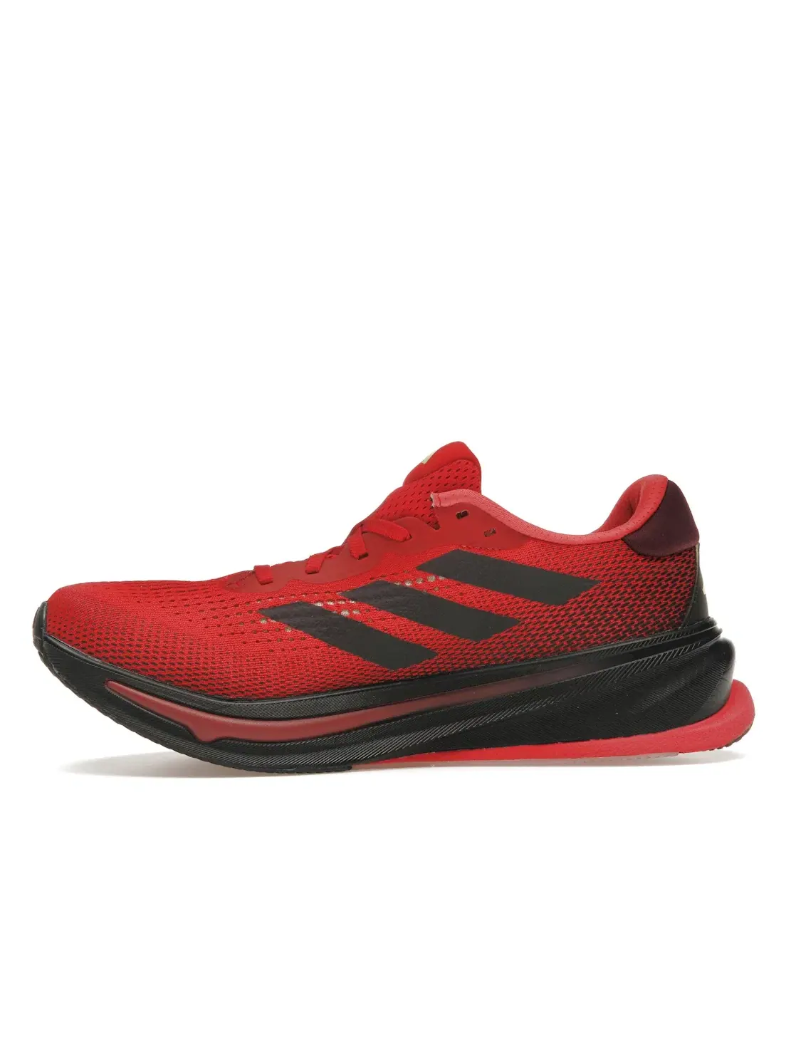 Мужские кроссовки для бега Supernova Rise Adidas — изображение 3 из 4, черный зеленый