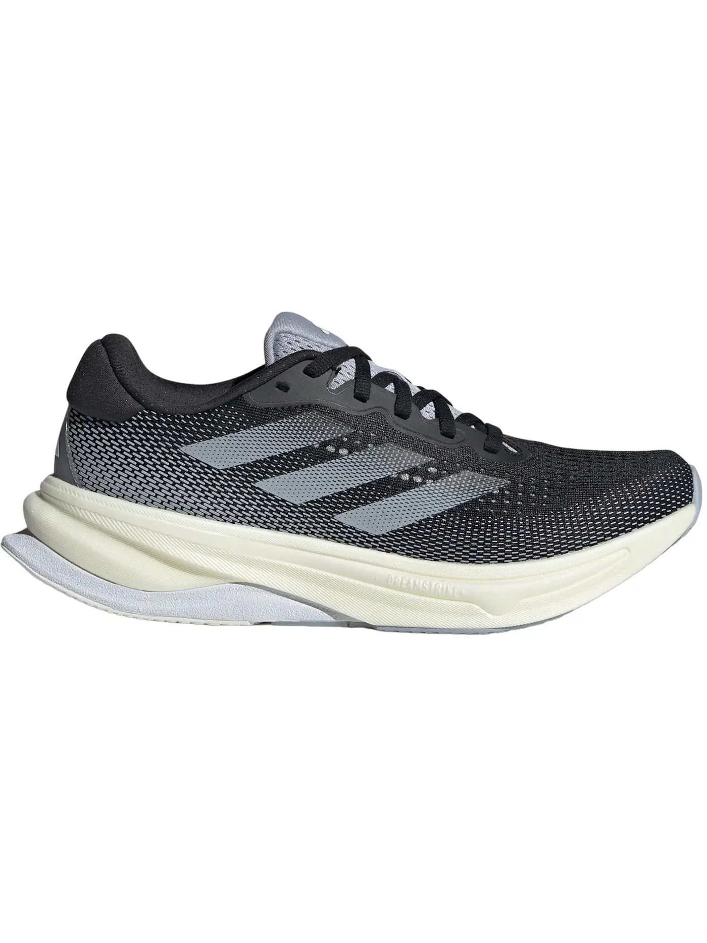 Женские кроссовки для бега с амортизацией Adidas Supernova Solution — изображение 1 из 1, черный серебристый серый