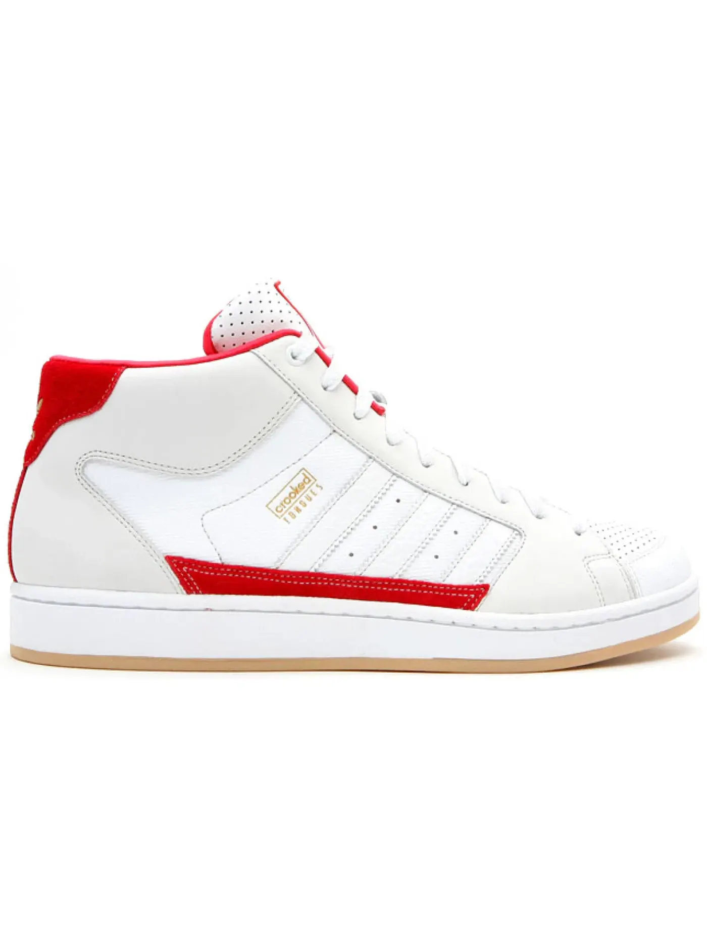 Мужские кроссовки Lifestyle Adidas Superskate Crooked Tongues Bangkok BBQ — изображение 1 из 1, белый