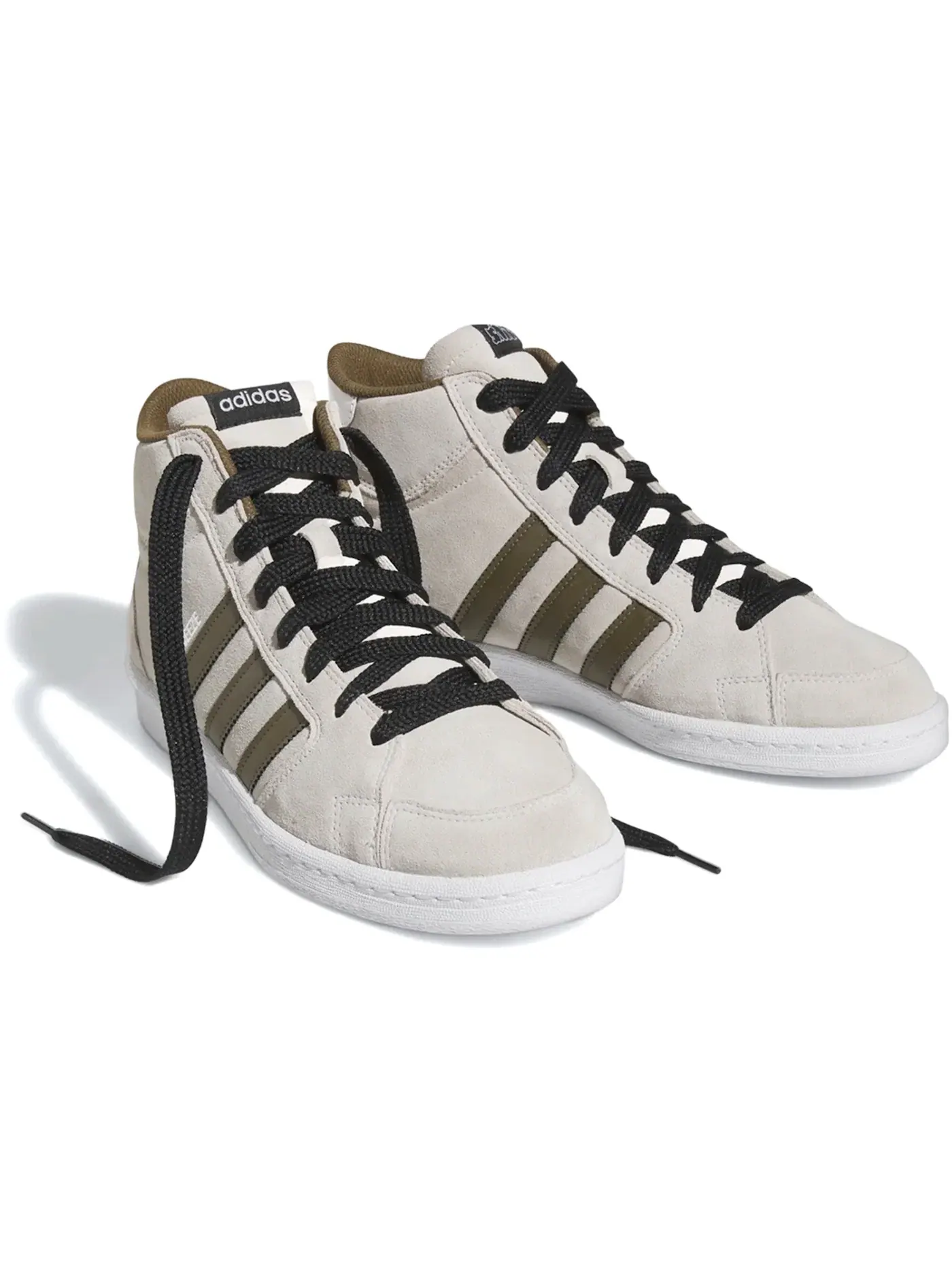 Мужские кроссовки Lifestyle Adidas Superskate — изображение 2 из 4, белый/оливковый/черный