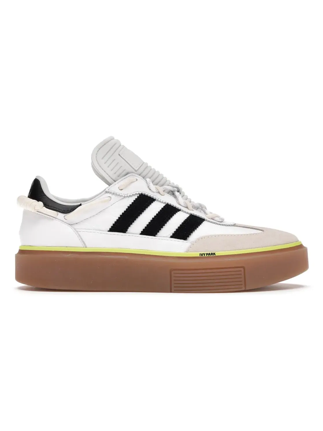 Женские кроссовки с принтом Adidas Super Sleek 72 Beyonce Ivy Park — изображение 1 из 4, белый черный