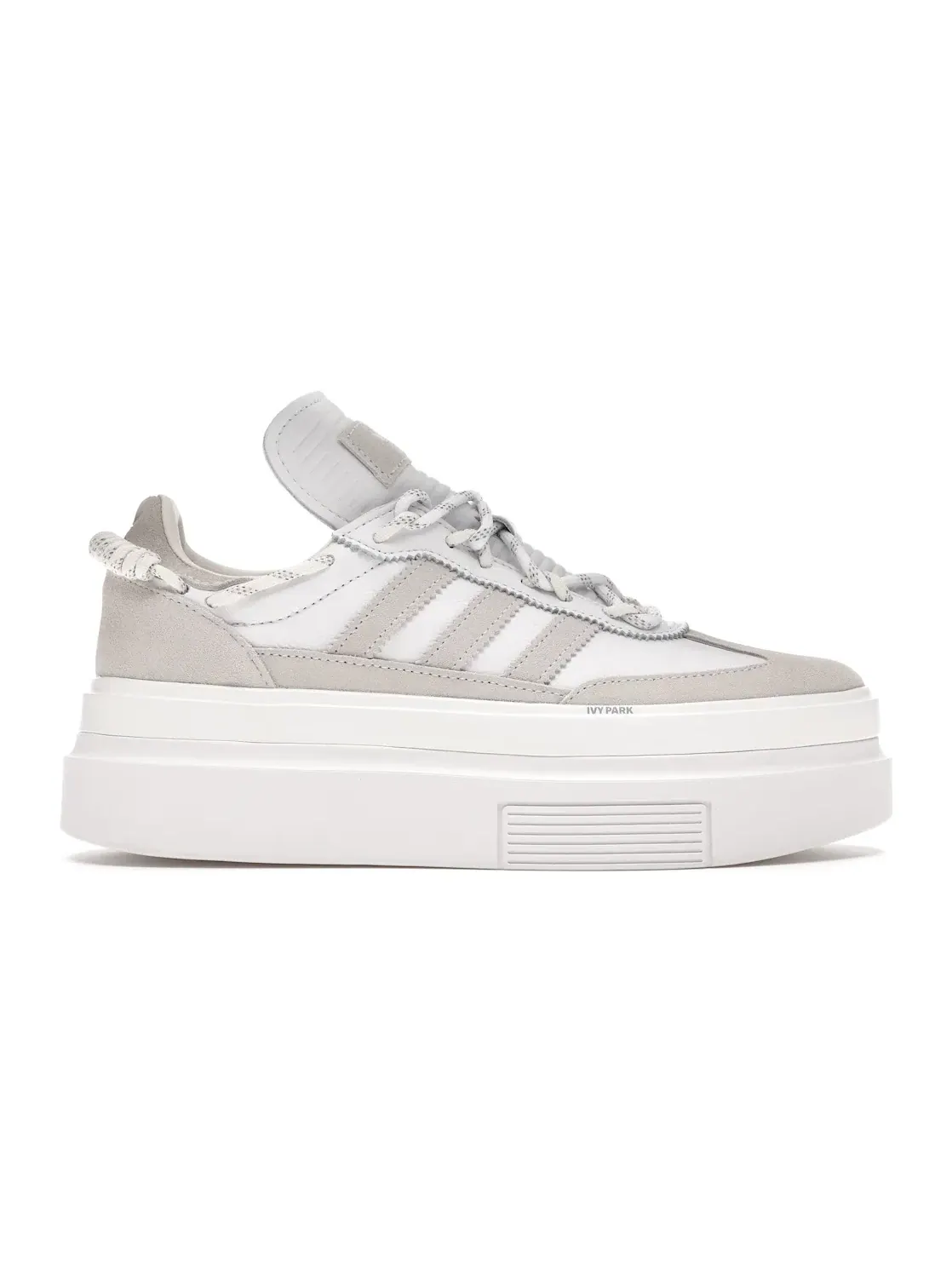 Женские кроссовки с платформой Adidas Super Sleek 72 Ivy Park Icy Park Adidas — изображение 1 из 4, белый/белый