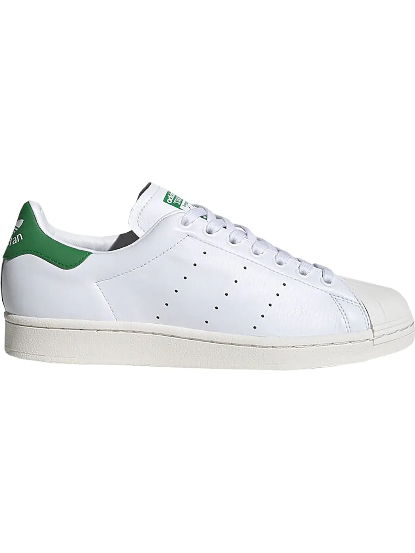 Мужские кроссовки Lifestyle Adidas Superstan — изображение 1 из 1, белый/белый/зеленый