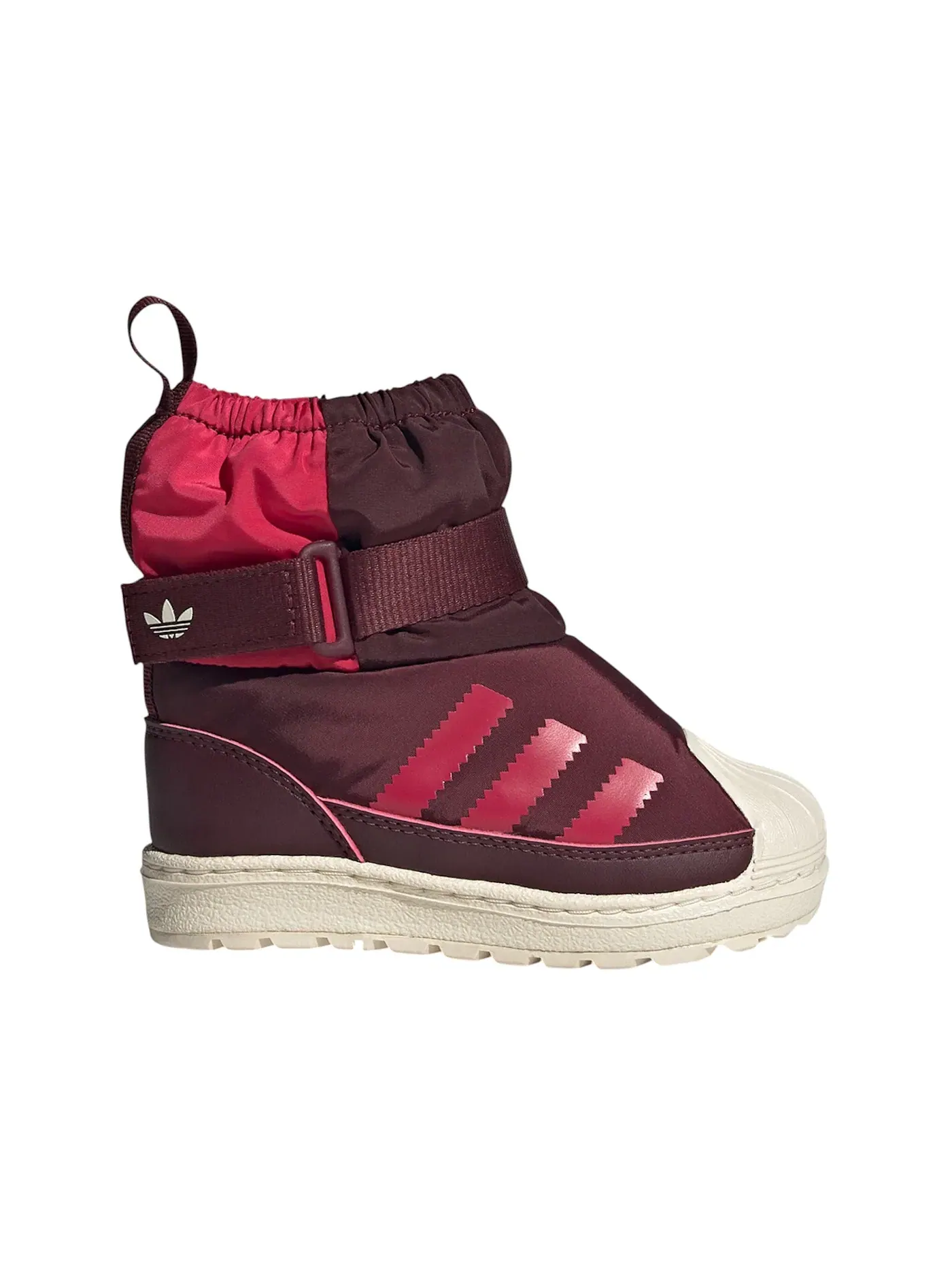 Детские ботинки с принтом Adidas Superstar 360 Boot Adidas — изображение 1 из 1, белый/красный