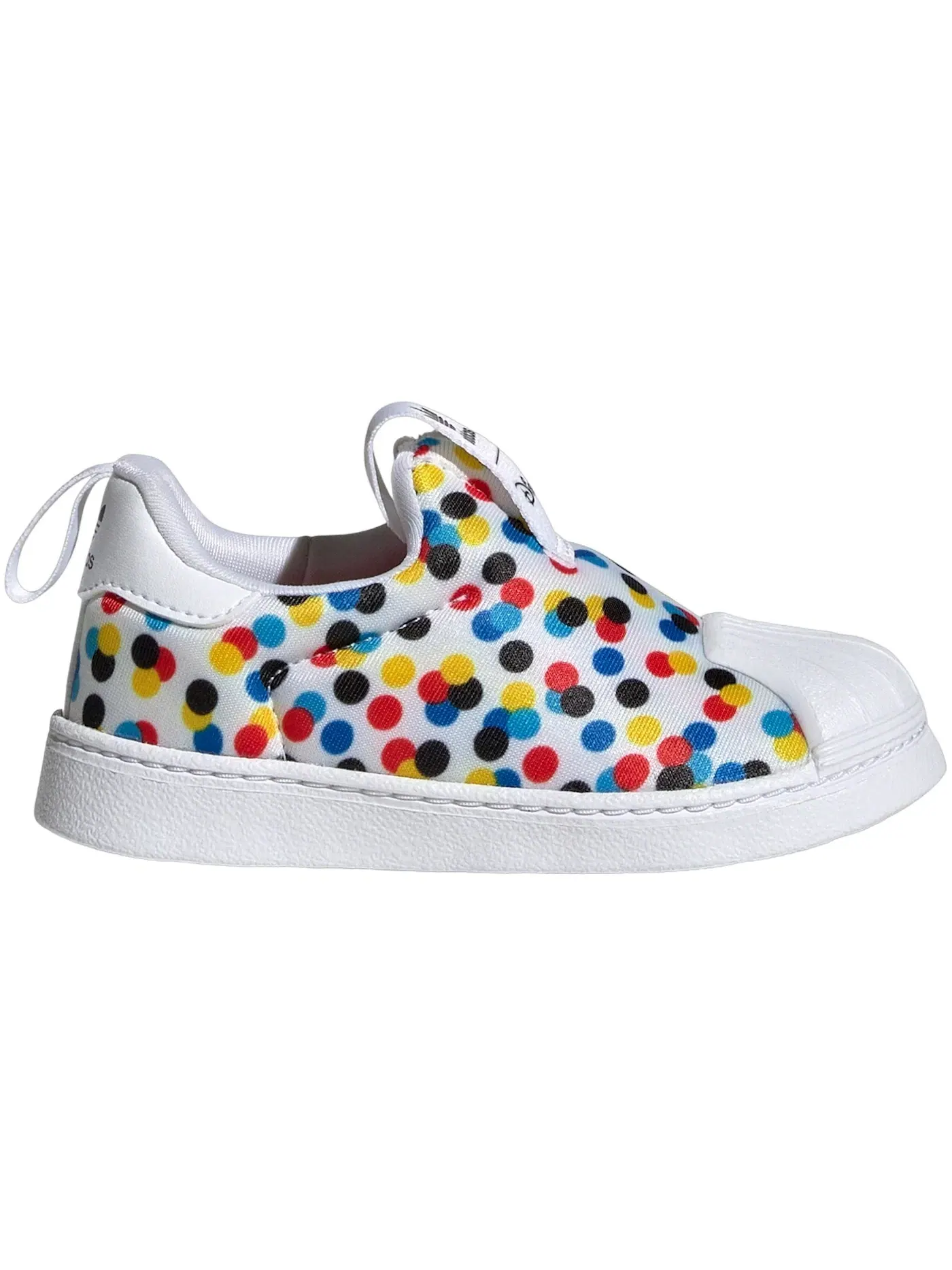 Детские кроссовки Lifestyle Adidas Superstar 360 — изображение 1 из 1, белый черный красный