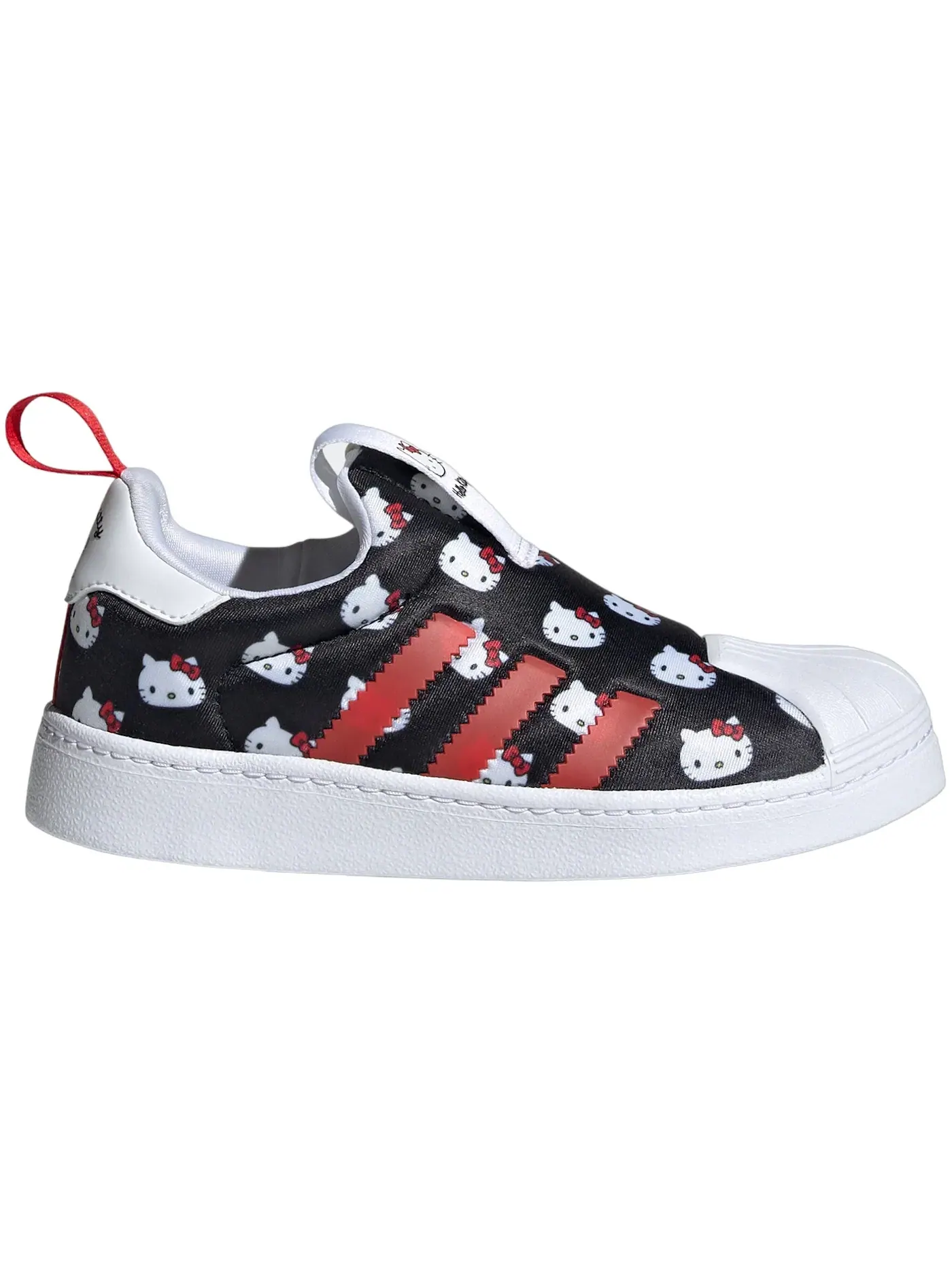 Детские кроссовки Lifestyle Adidas Superstar 360 — изображение 1 из 1, белый черный красный