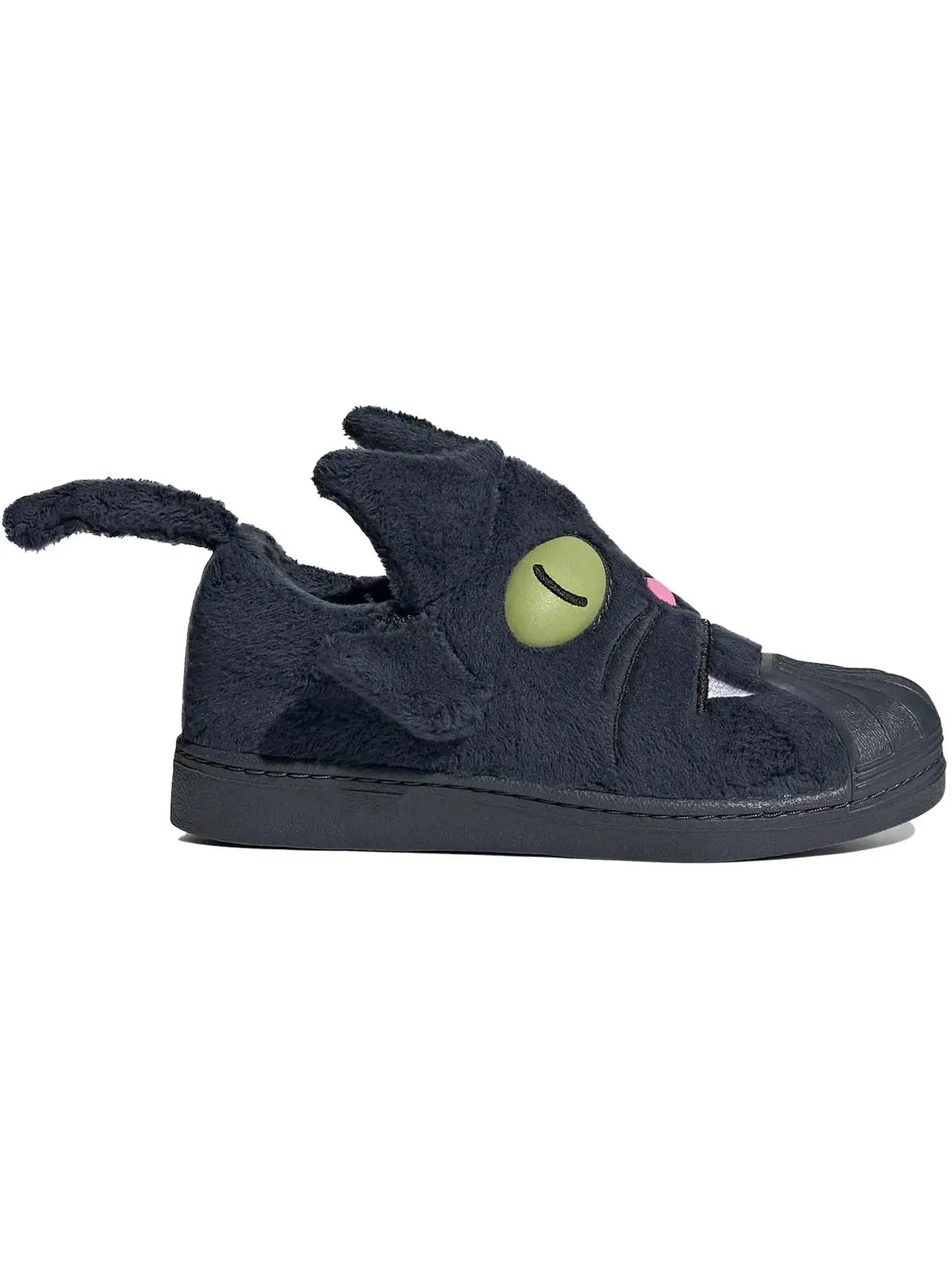 Детские кроссовки Lifestyle с принтом The Simpsons Snowball Adidas Superstar 360 — изображение 1 из 1, черный/черный/белый