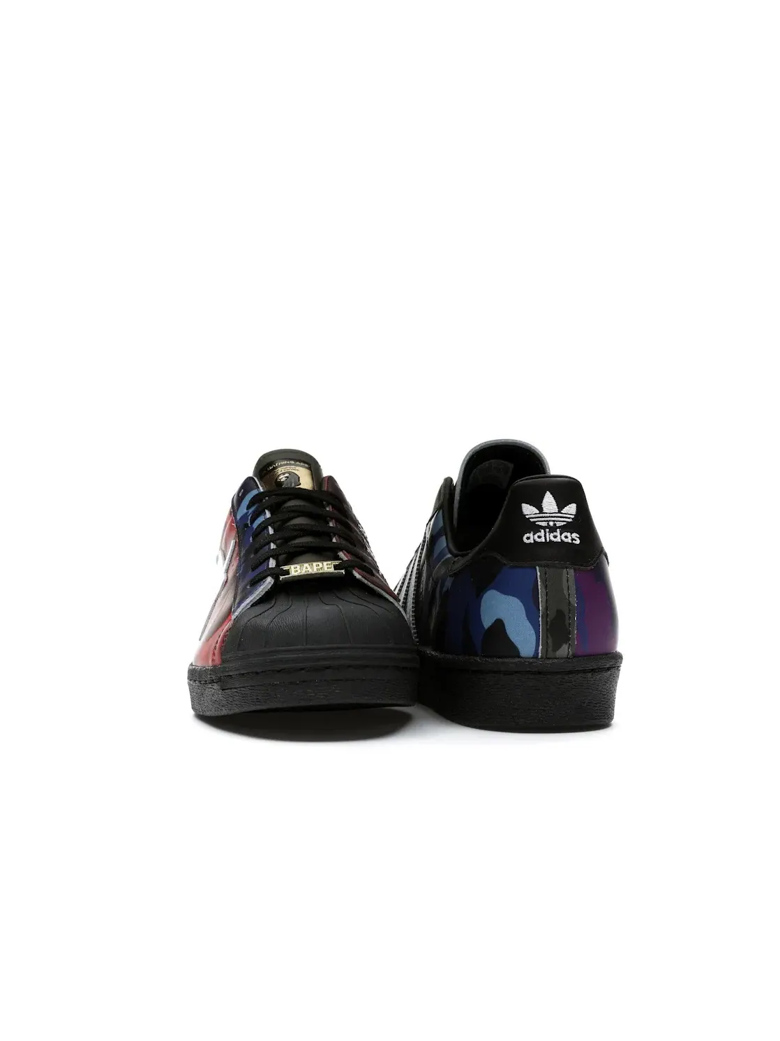 Мужские кроссовки Lifestyle с камуфляжным принтом Adidas Superstar 80s — изображение 2 из 4, мульти/мульти