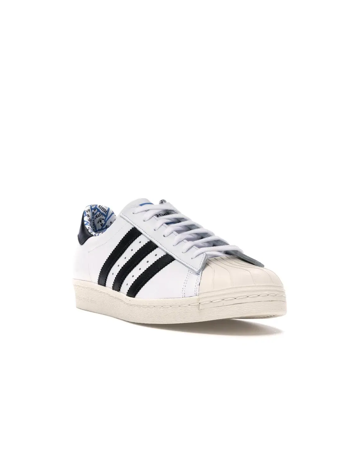 Мужские кроссовки Lifestyle Adidas Superstar 80s — изображение 2 из 4, белый/черный/белый