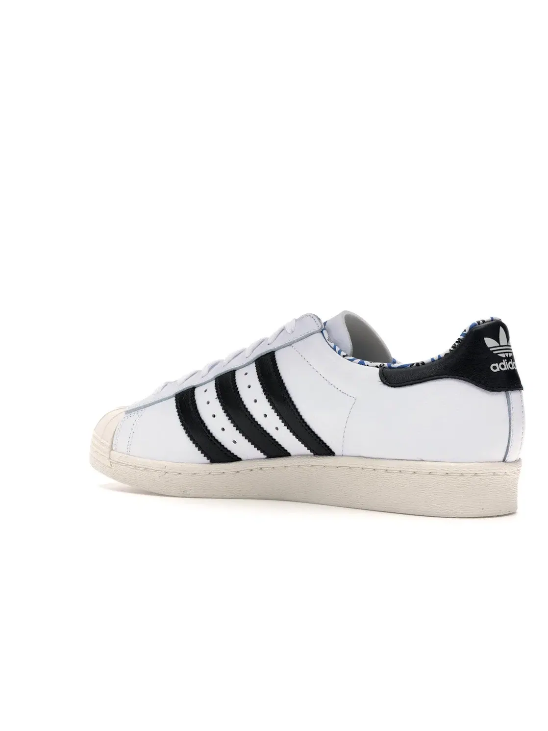 Мужские кроссовки Lifestyle Adidas Superstar 80s — изображение 4 из 4, белый/черный/белый