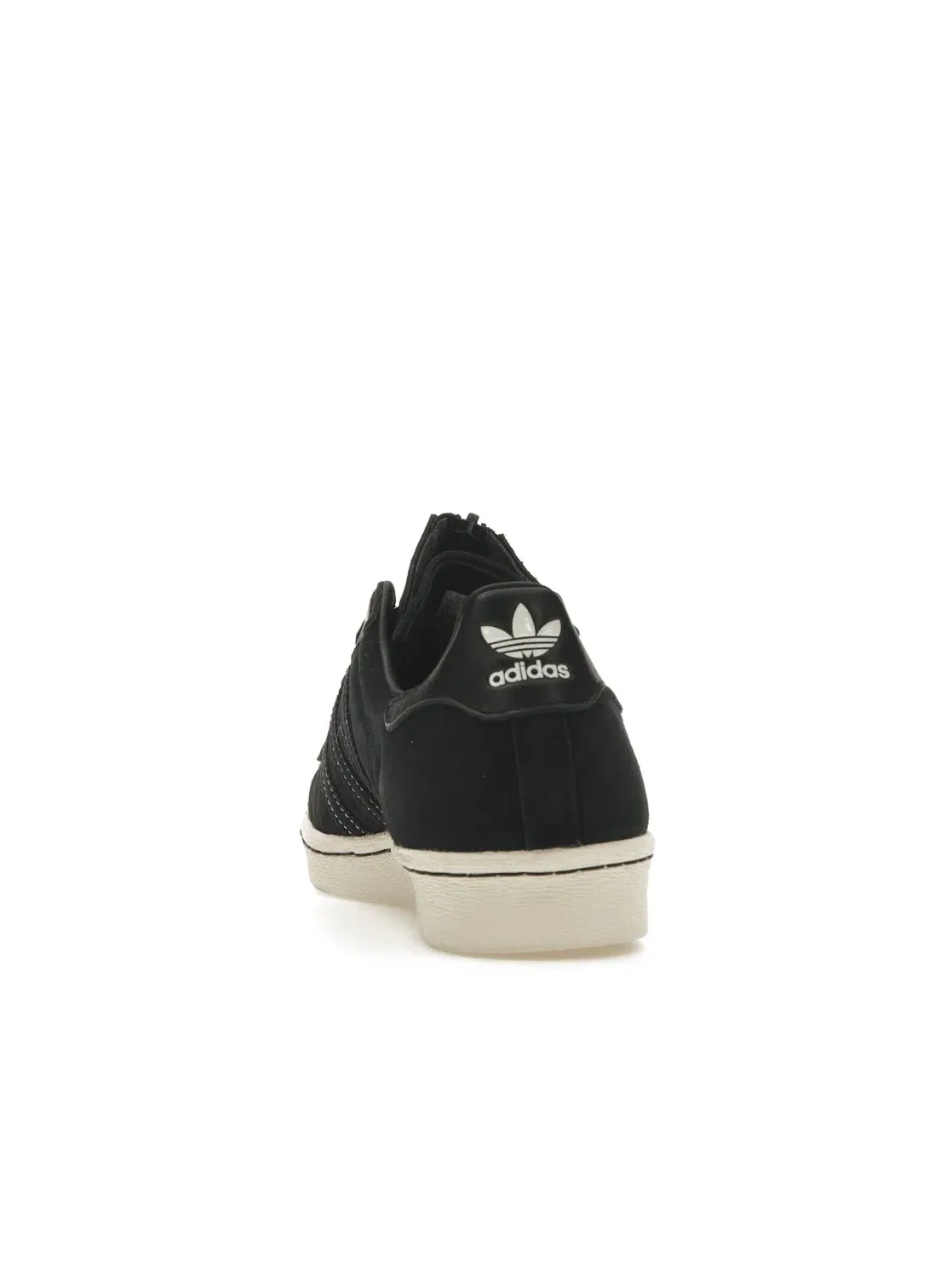 Мужские кроссовки Lifestyle с замшевым верхом Adidas Superstar 80s — изображение 4 из 4, черный/черный/белый