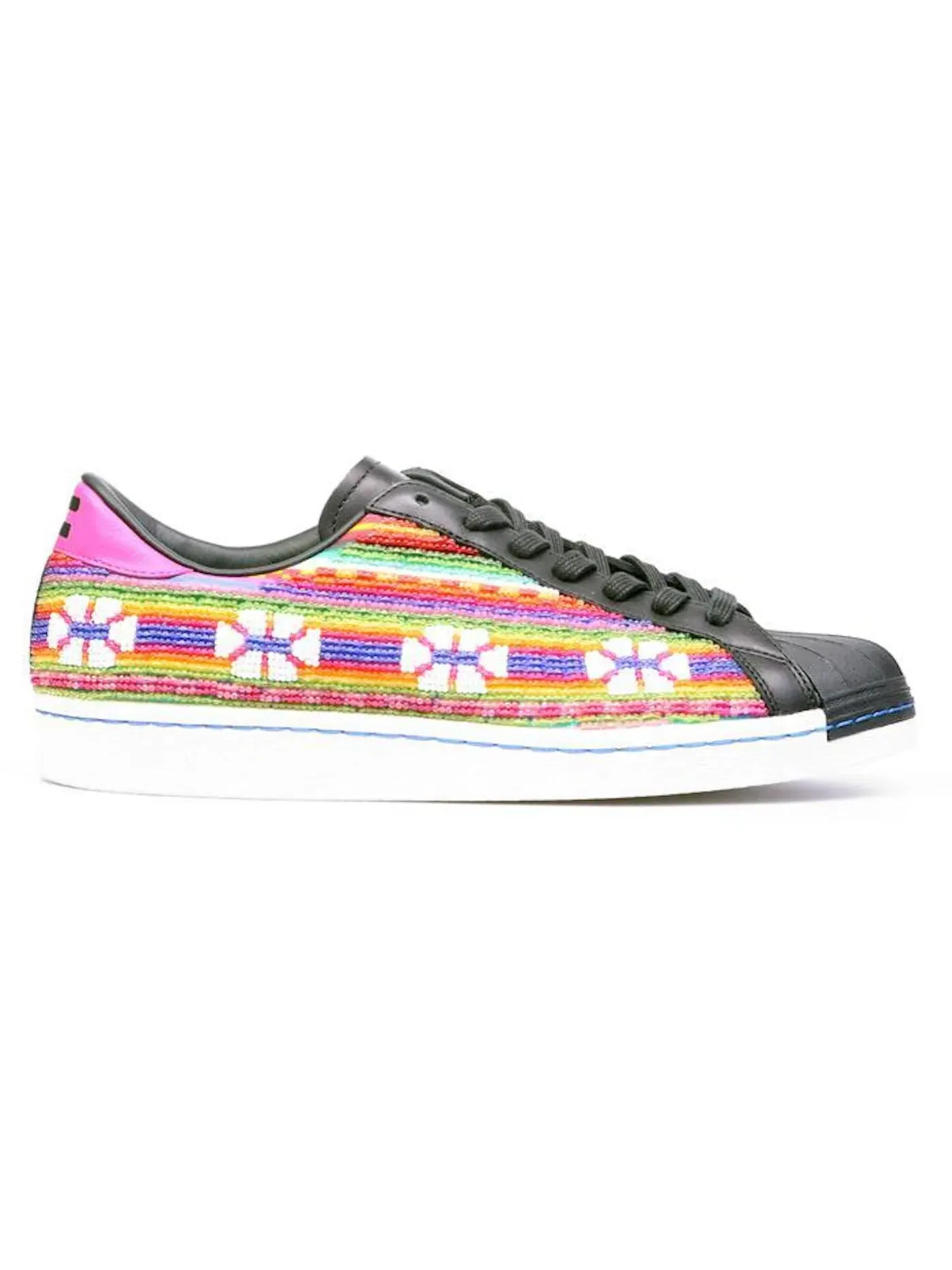 Мужские кроссовки с замшевым верхом Adidas Superstar 80s Pharrell Pioneer — изображение 1 из 1, черный/золотистый/белый